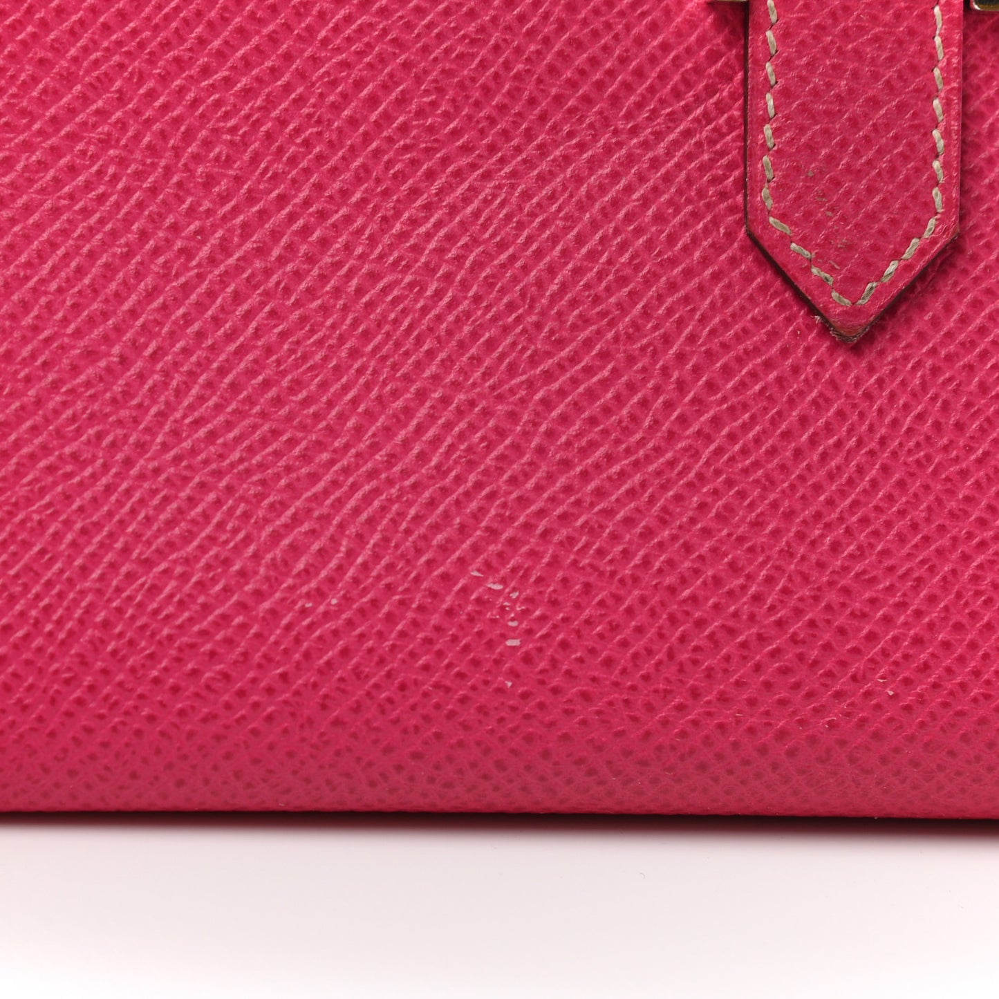 Epsom Bearn Gusset Wallet Rose Tyrien
