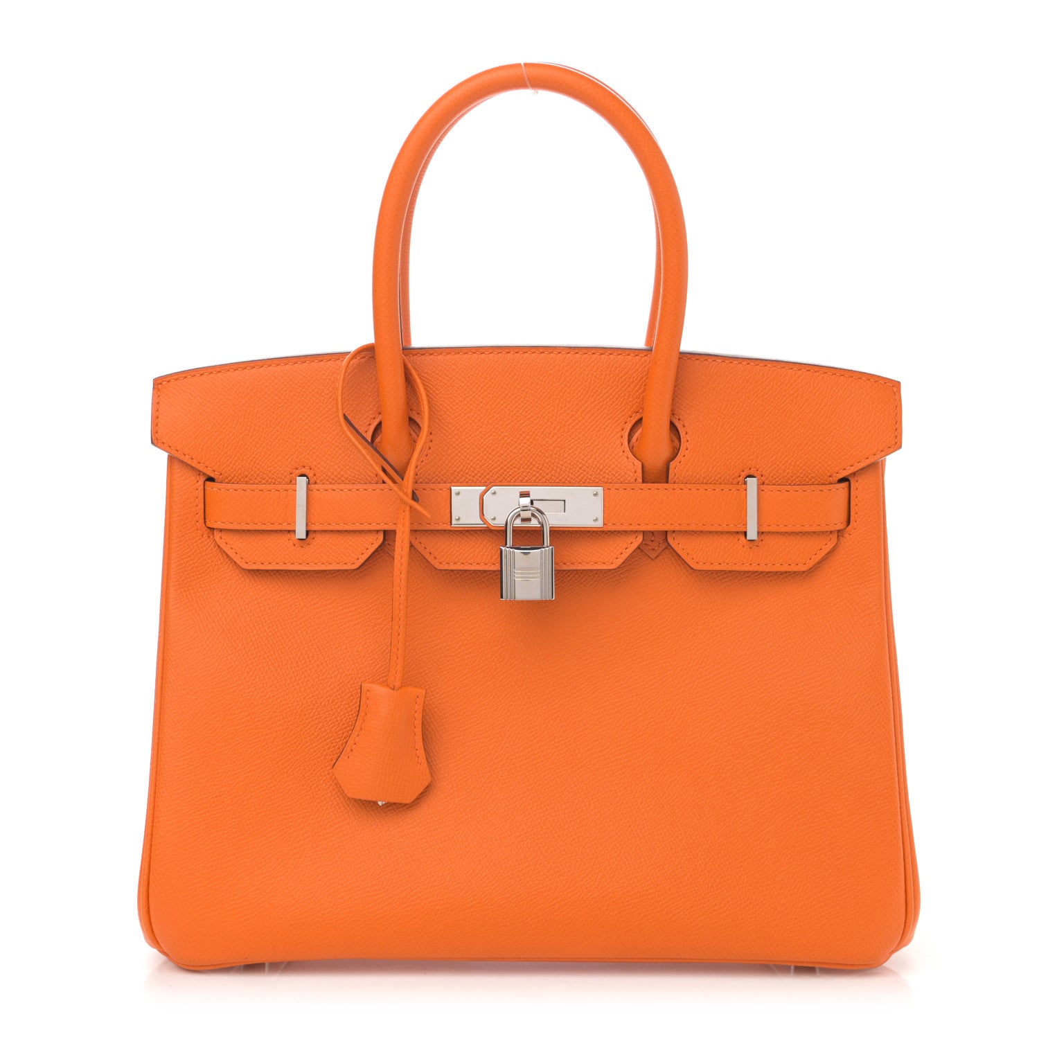Hermes Epsom Birkin 30 Orange 1 of 12