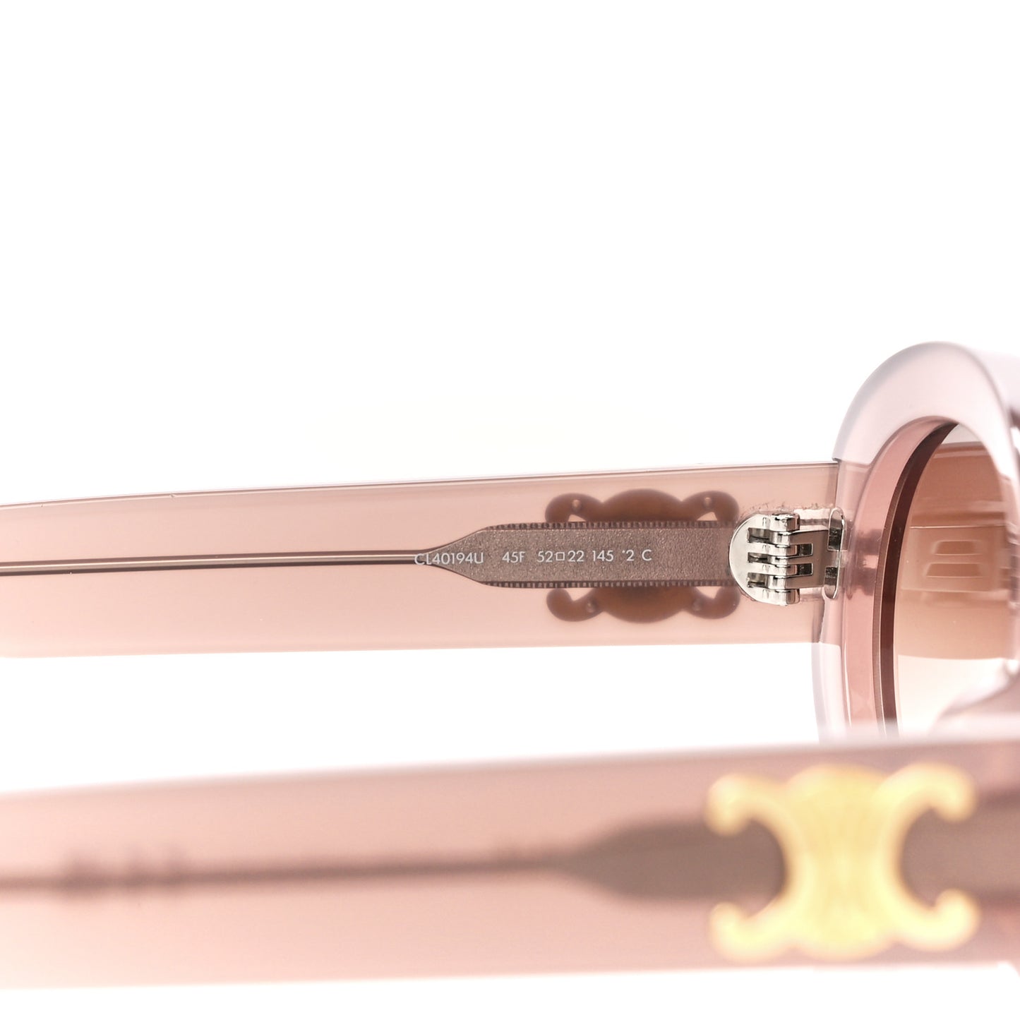 Acetate Triomphe 01 Sunglasses CL 40194U Pink