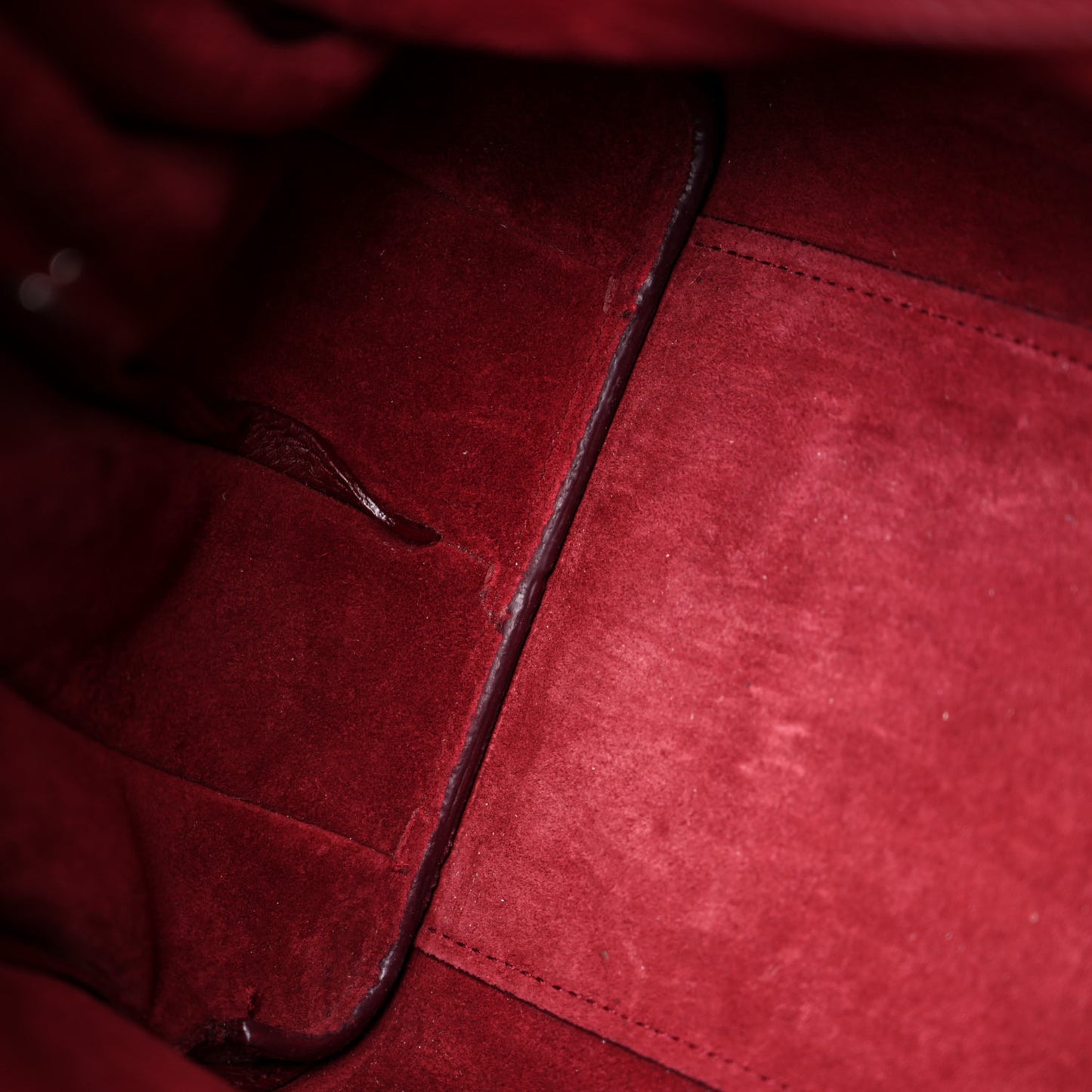 Grained Calfskin Small Supple Sac De Jour Dark Pallisandre
