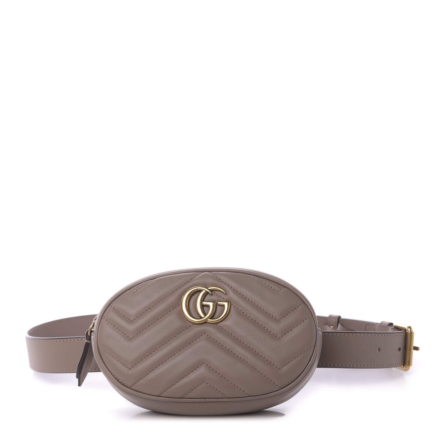 Calfskin Matelasse GG Marmont Belt Bag 85 34 Porcelain Rose