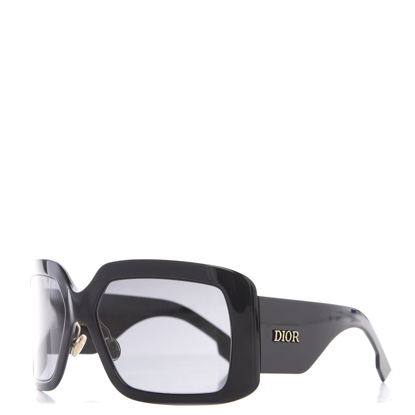 Acetate DiorSo Light 2 Shield Sunglasses Black