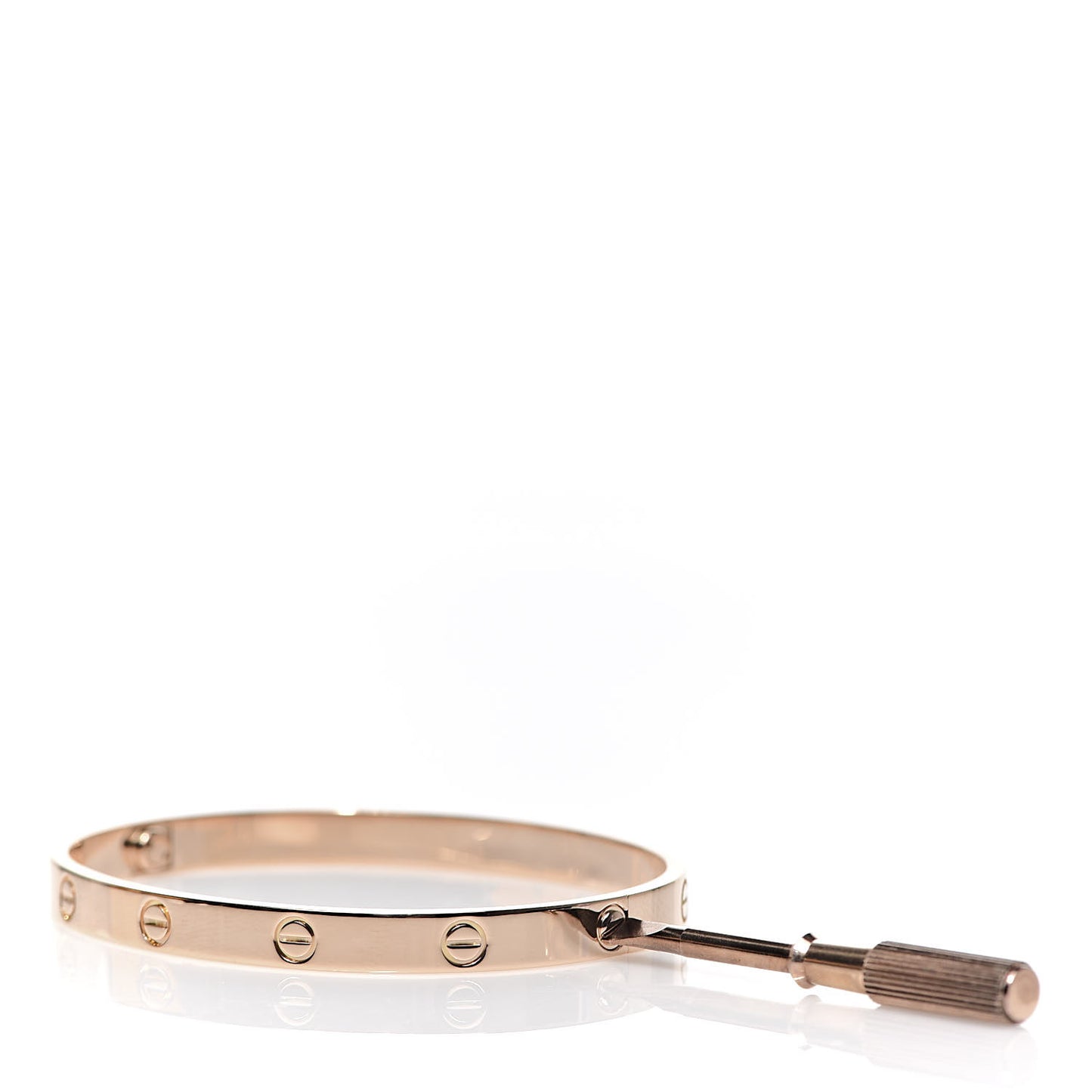 18K Pink Gold LOVE Bracelet 19