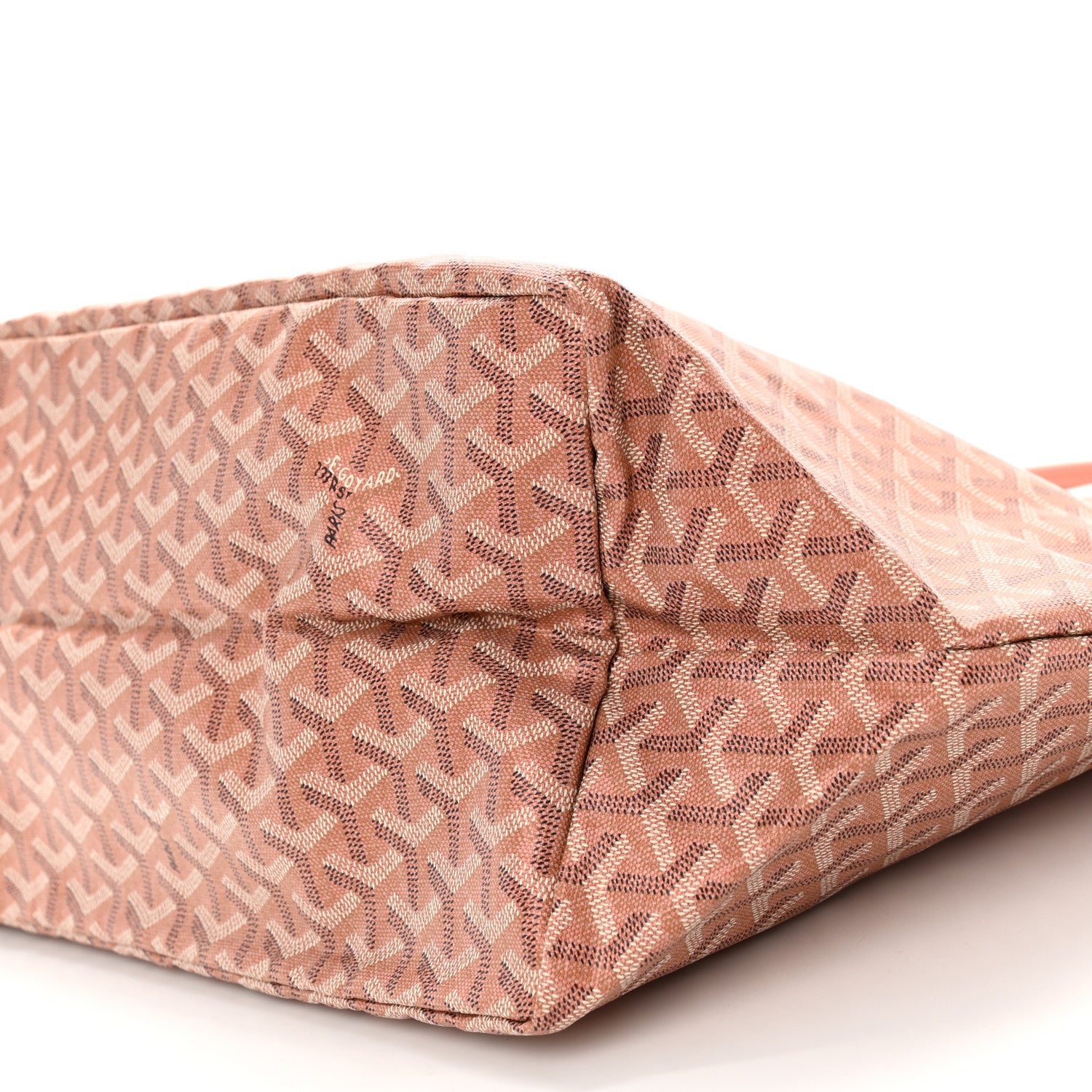 Goyard Iridescent Goyardine Saint Louis GM Pearly Coral 11 of 11