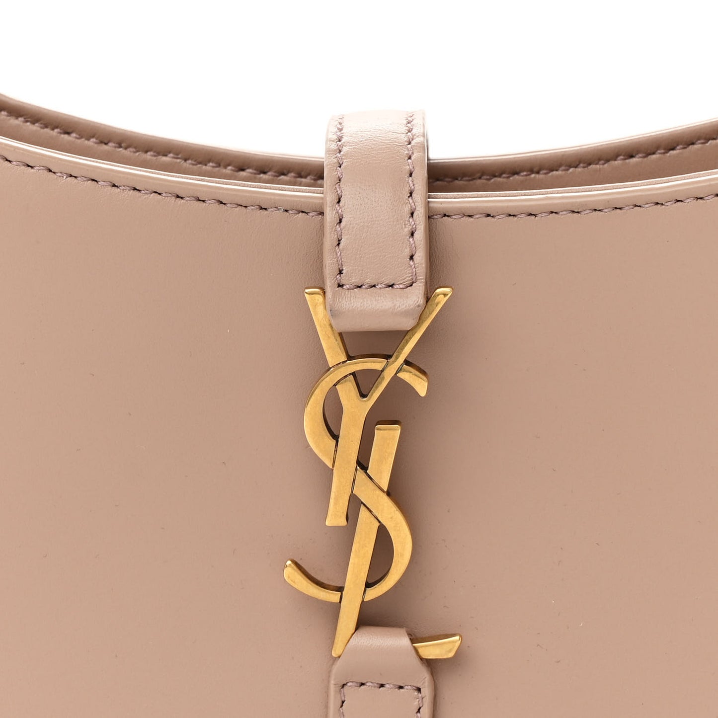 Smooth Calfskin Le 5 A 7 Mini Hobo Rosy Sand