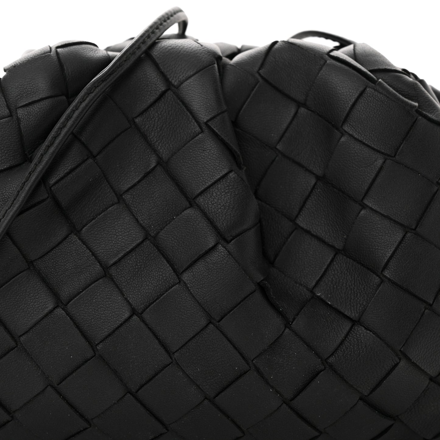 Nappa Intrecciato The Mini Pouch Black