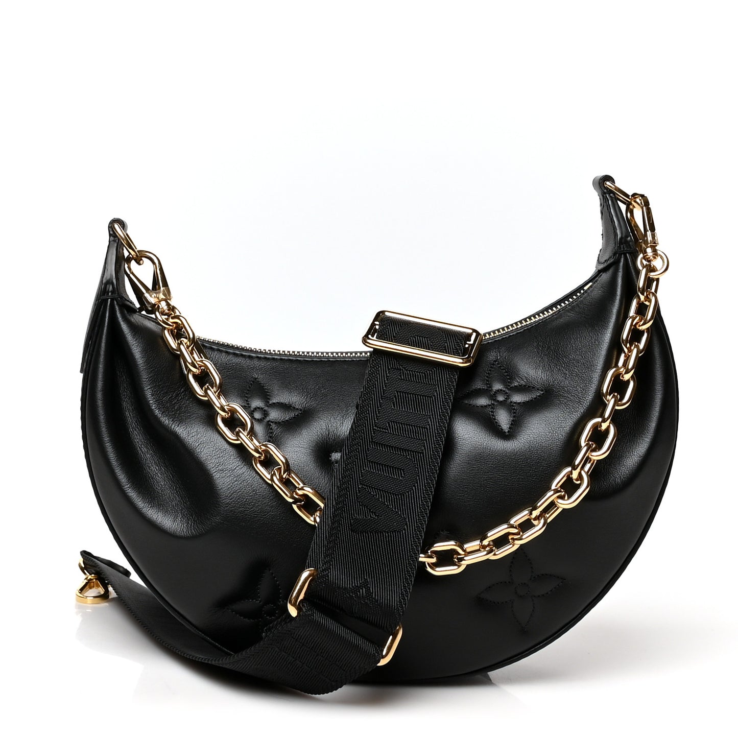 Calfskin Bubblegram Over The Moon Black