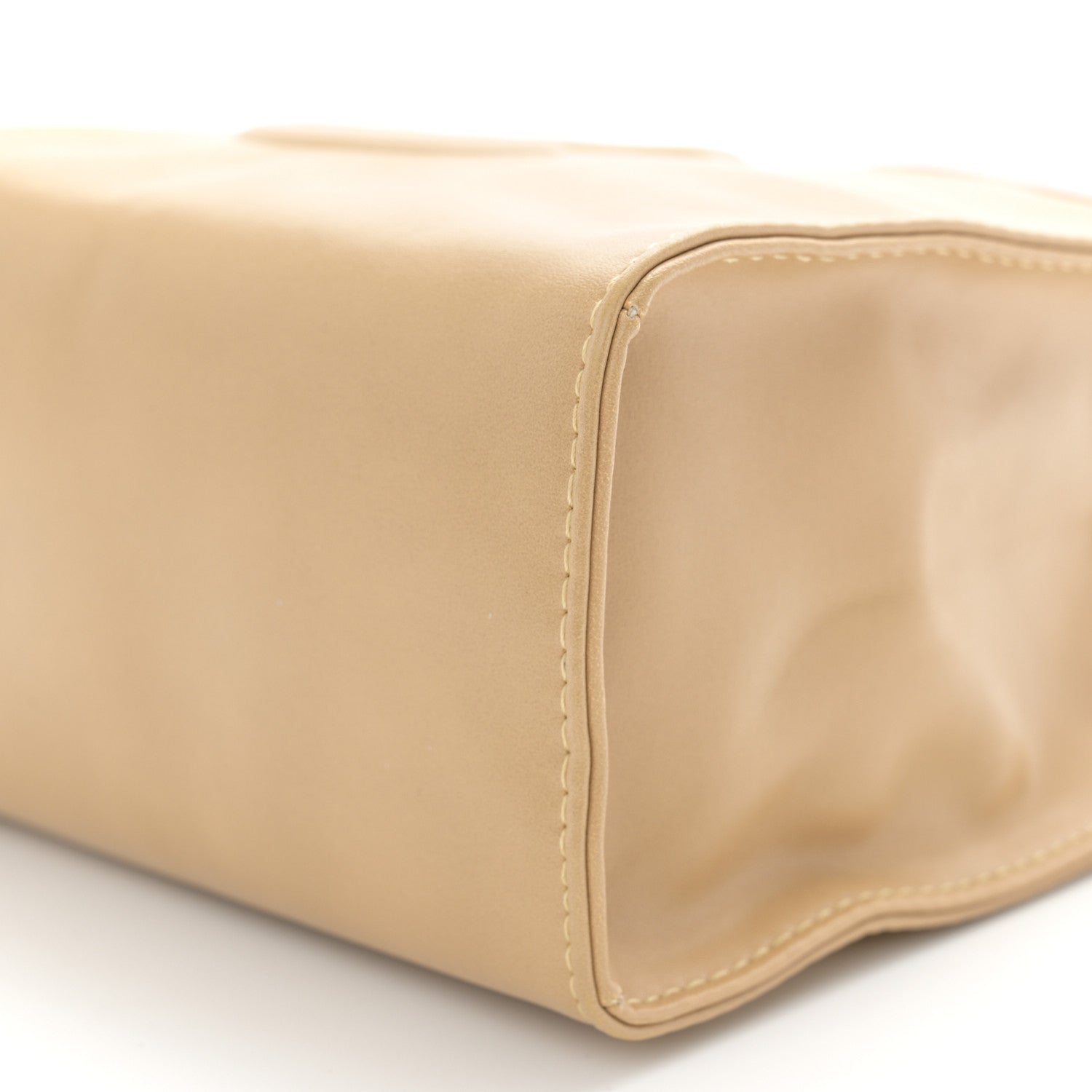 Telfar Vegan Leather Small Shopping Bag Cream 10 of 13