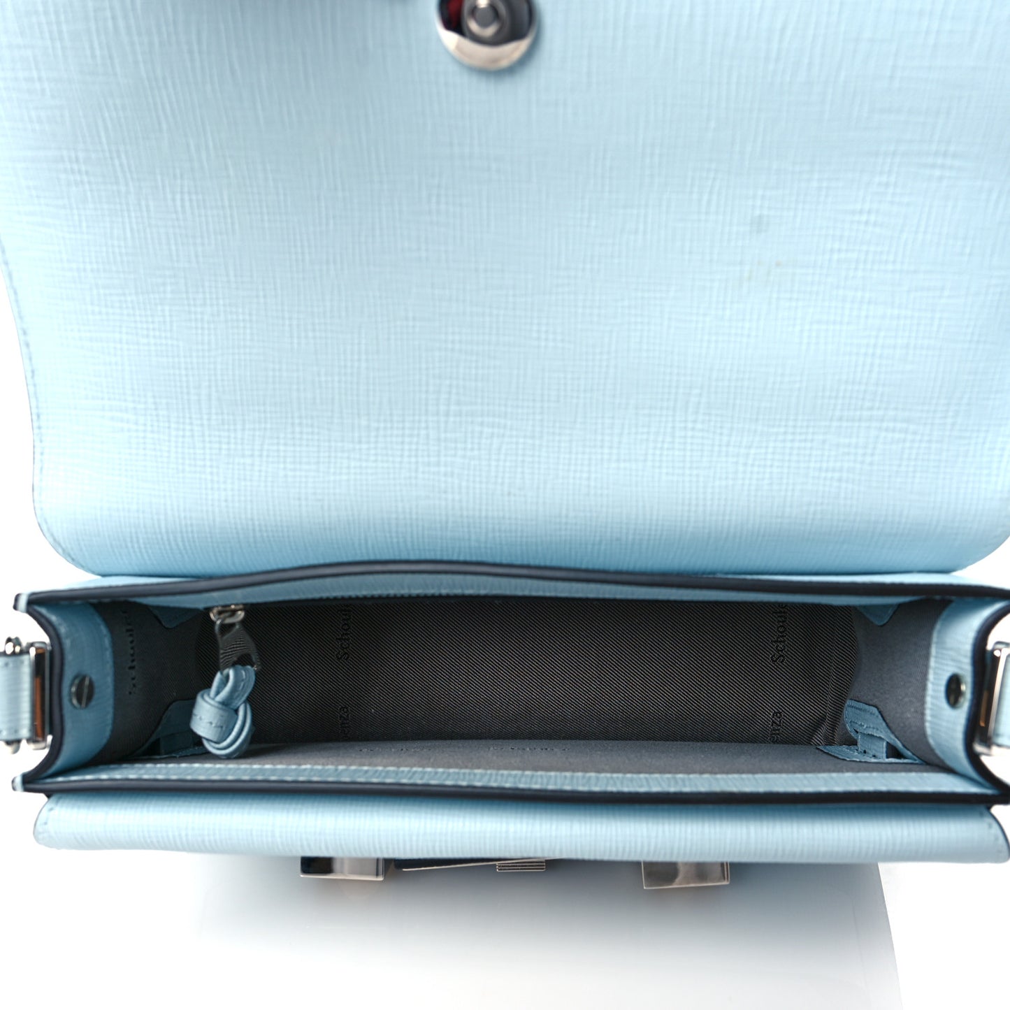 New Linosa Mini PS11 Classic Shoulder Bag Baby Blue