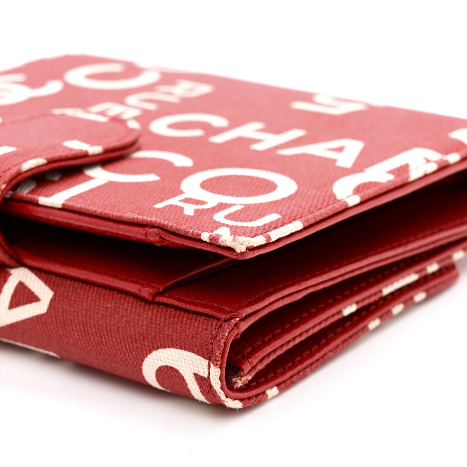 Chanel Canvas 31 Rue Cambon By The Sea Wallet Red 12 of 13