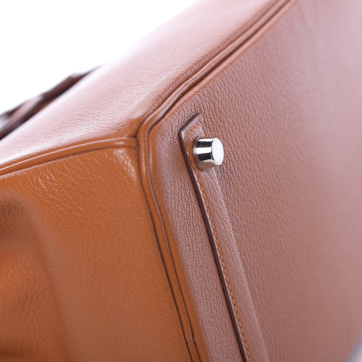 Chevre Birkin 30 Potiron