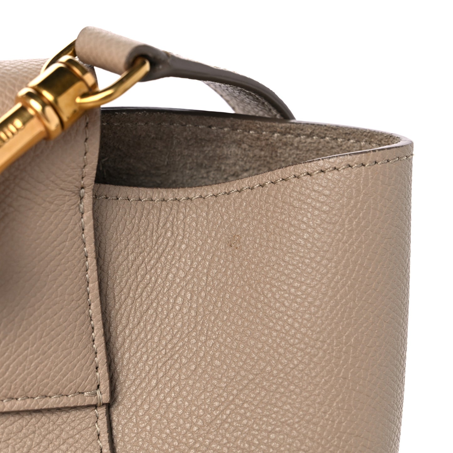 Grained Calfskin Mini Belt Bag Dune