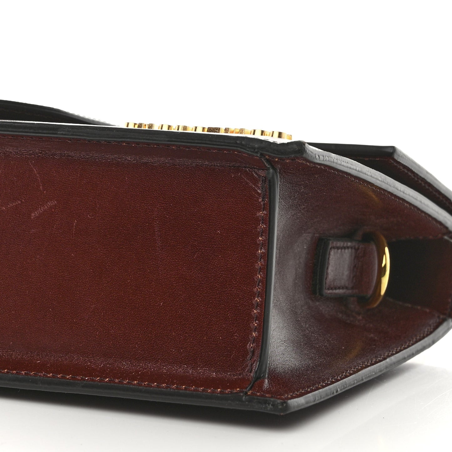 Smooth Calfskin Le Grand Bambino Dark Brown