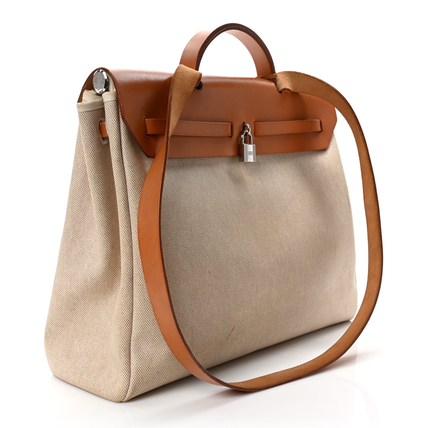 Toile Vache Calfskin Herbag 39 MM Natural