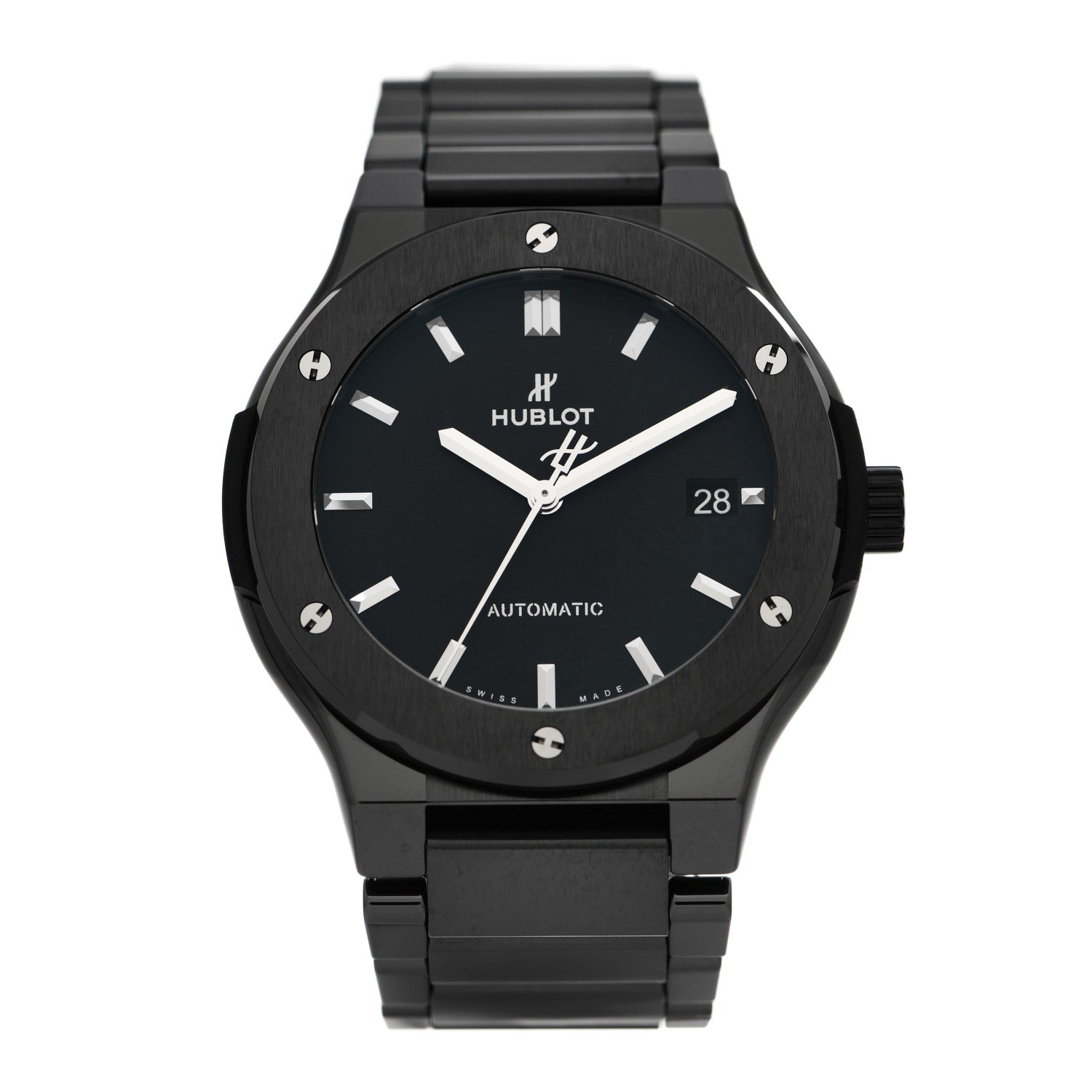 Hublot Ceramic 45mm Classic Fusion Automatic Watch Black 510.CM.1170.CM 1 of 6