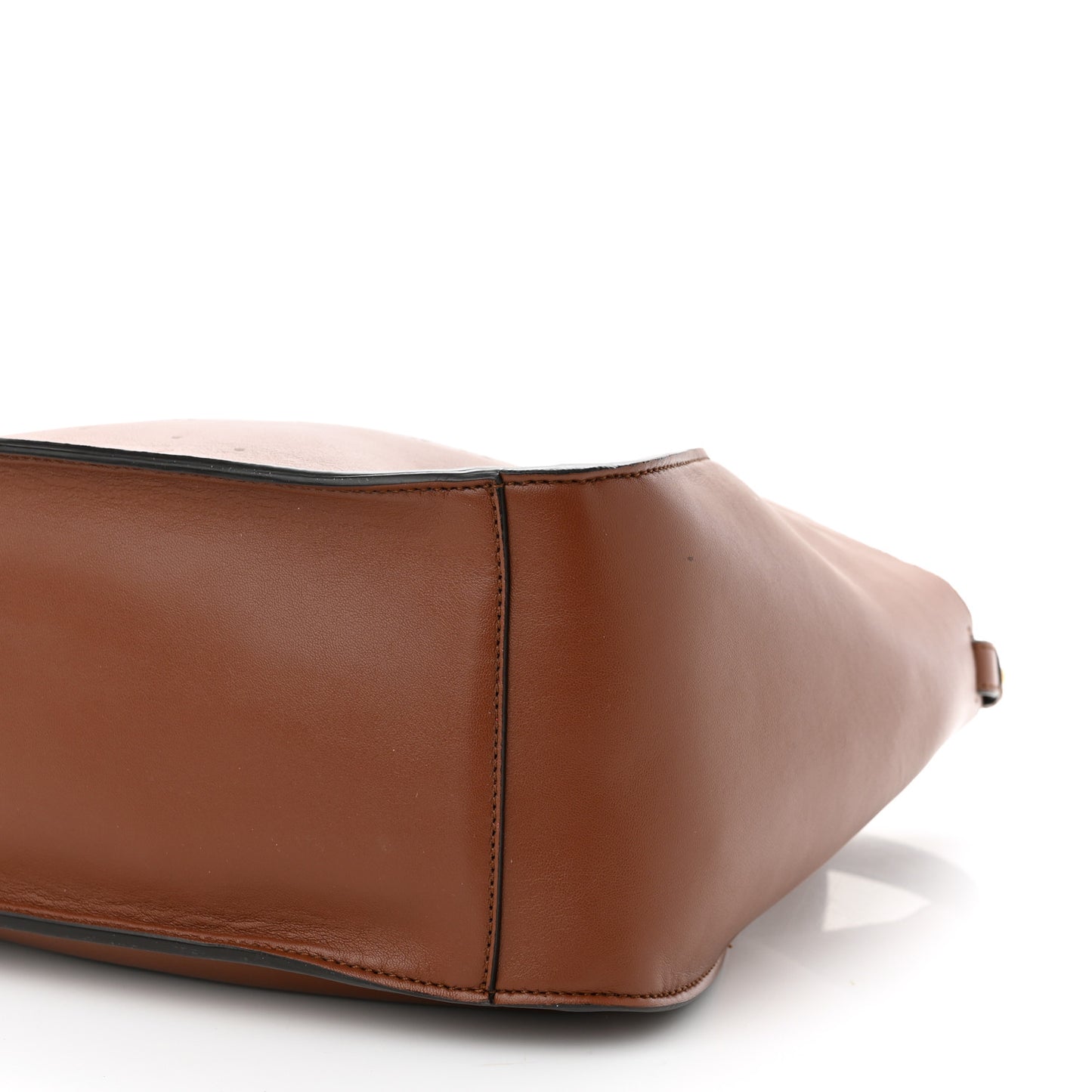 Eco Alter Nappa Perforated Logo Crossbody Cinnamon