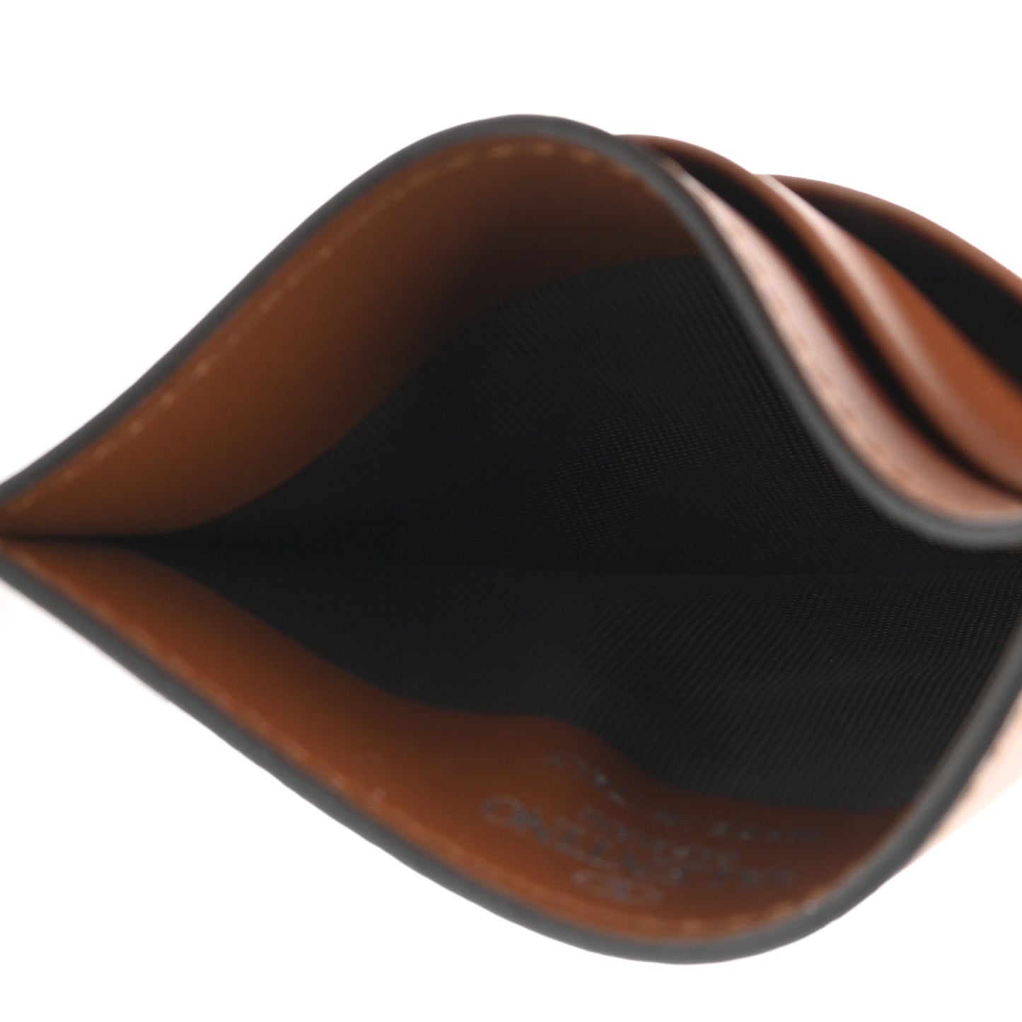 Calfskin VLTN Card Holder Cuir White