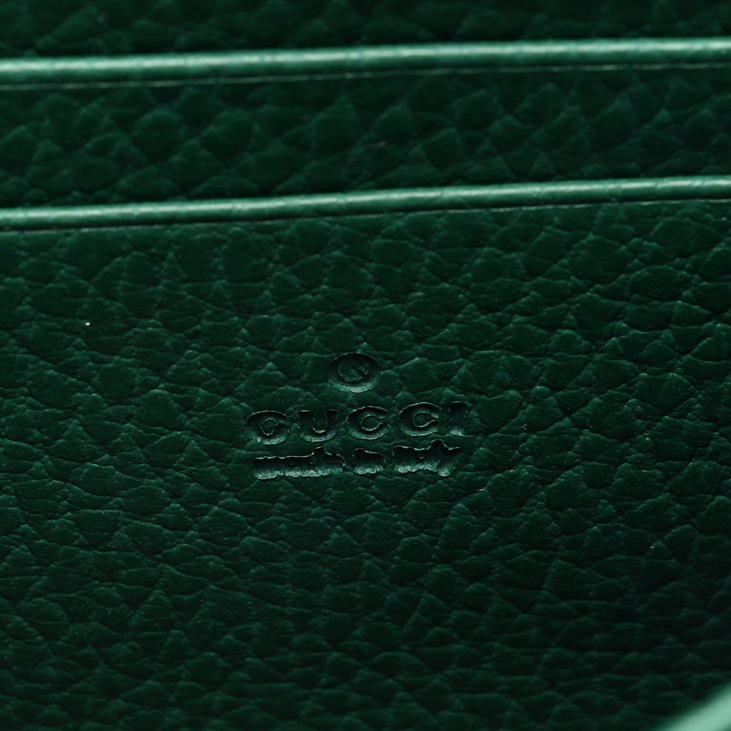 Gucci Calfskin Mini Dionysus Chain Wallet Emerald 5 of 8