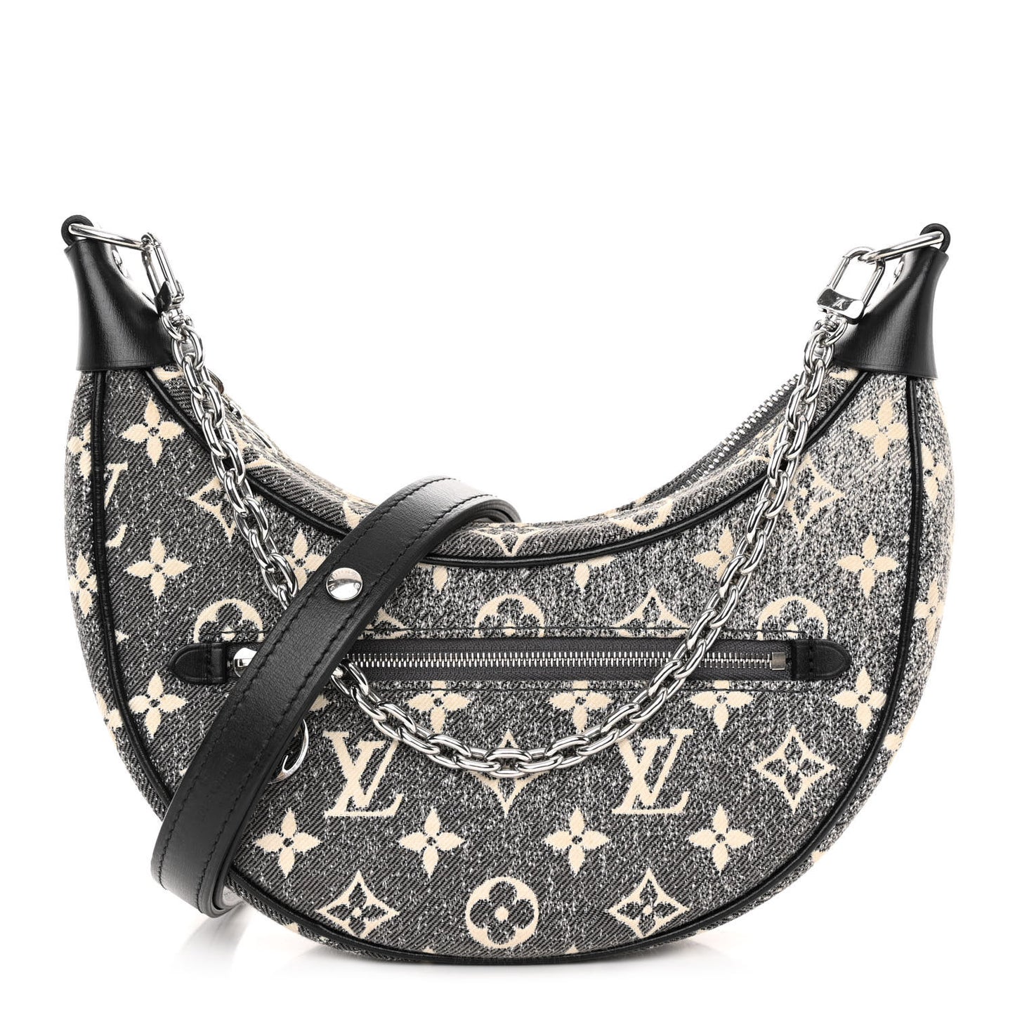 Monogram Jacquard Denim Loop Black