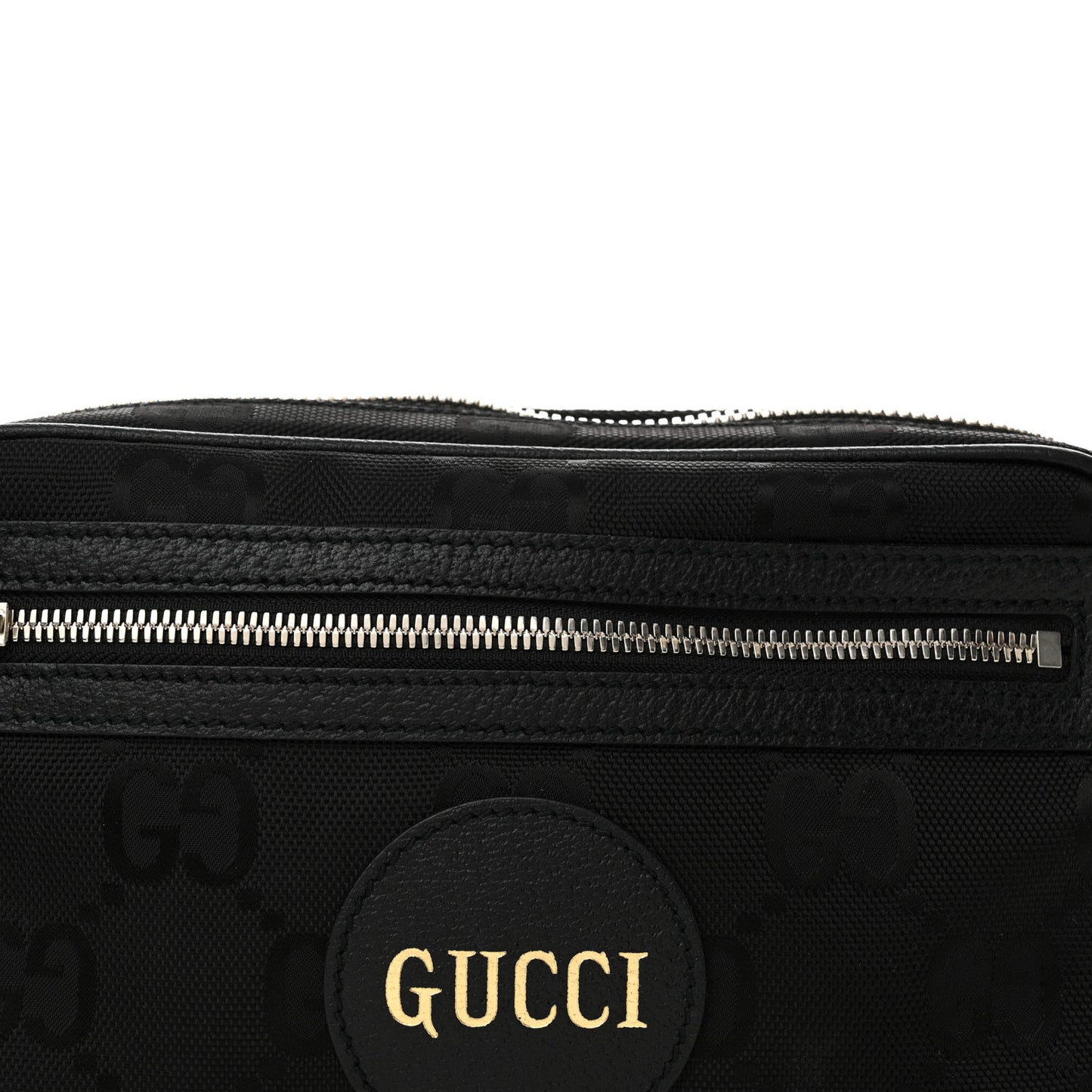 Econyl Nylon Monogram Off The Grid Belt Bag Black