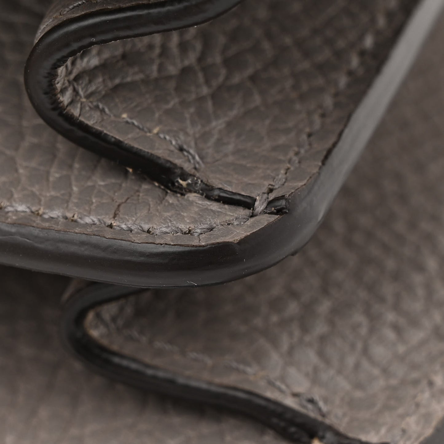 Pebbled Calfskin Small Dionysus Shoulder Bag Dusty Grey