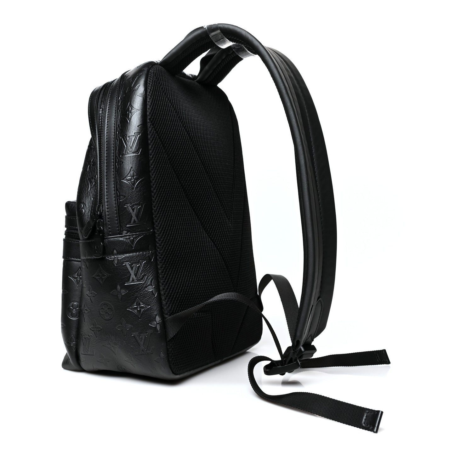 Calfskin Monogram Shadow Sprinter Backpack Black