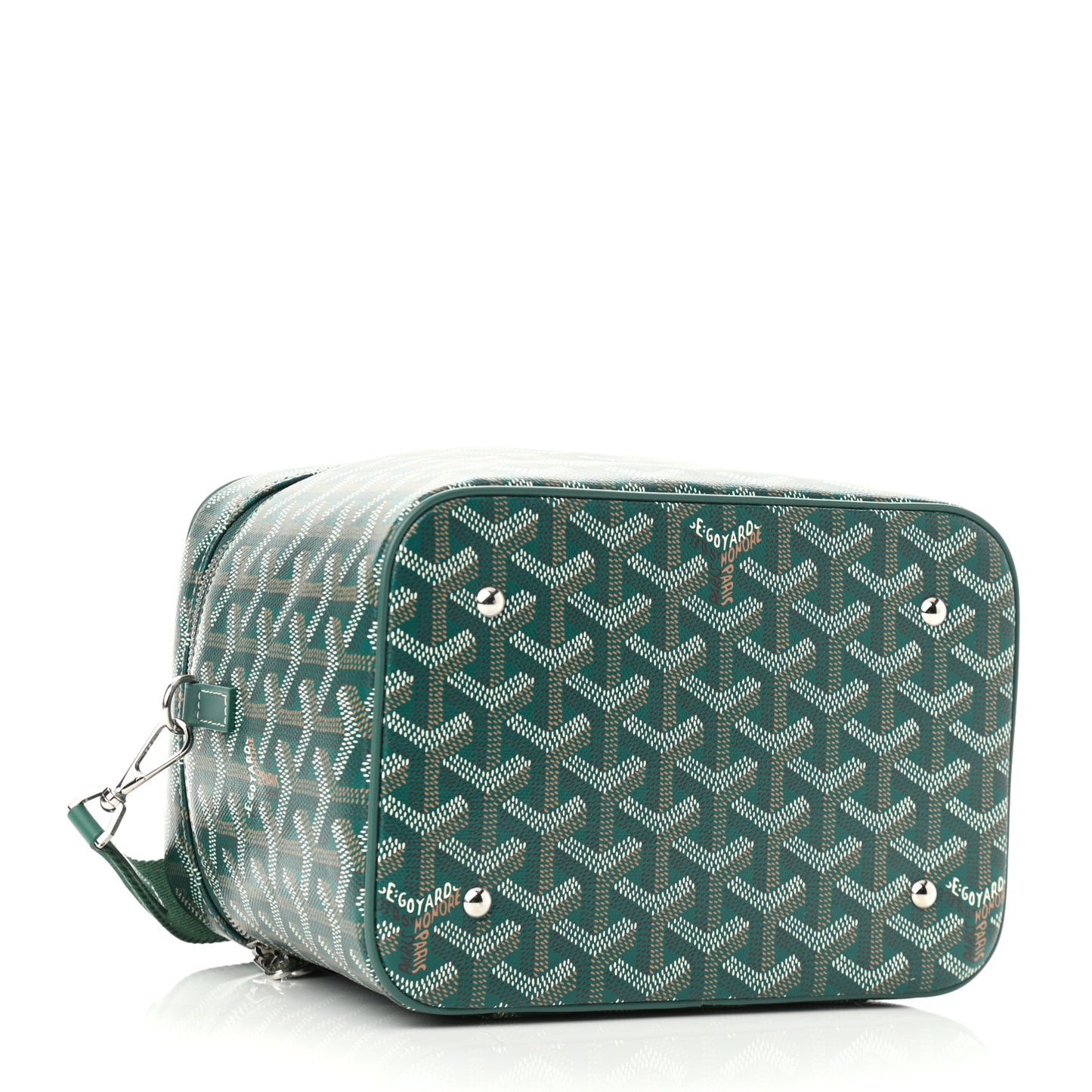 Goyardine Muse Vanity Case Green