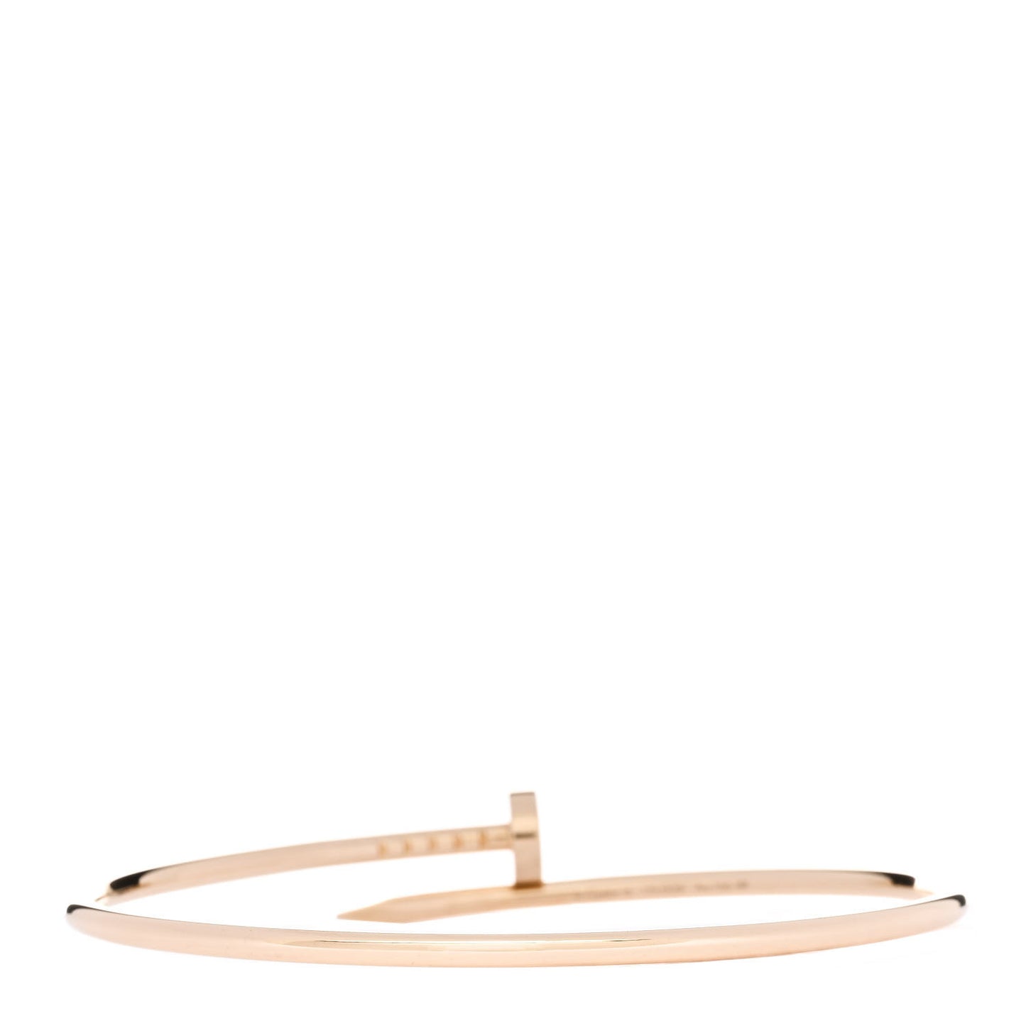 18K Yellow Gold Small Juste Un Clou Bracelet 18