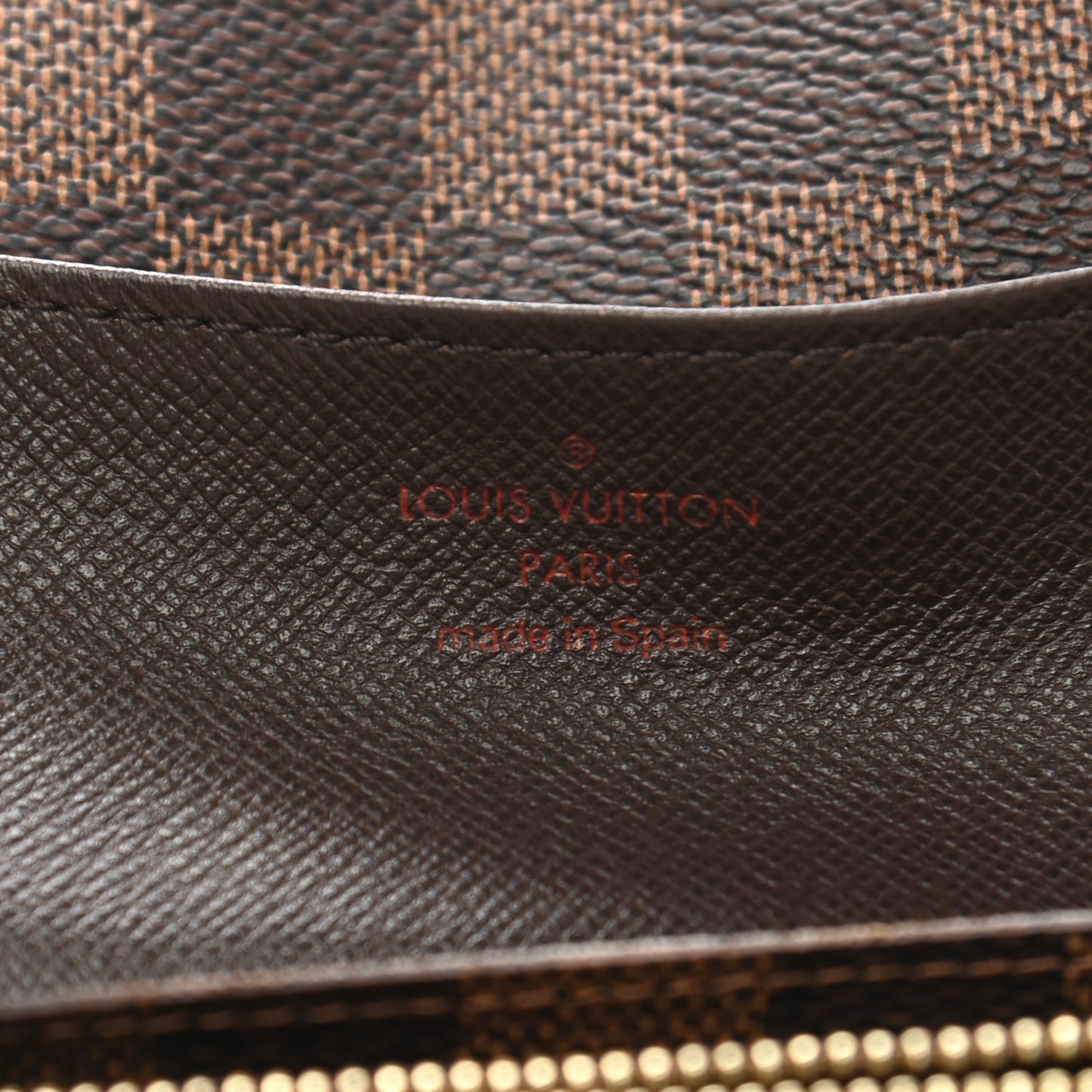 Damier Ebene Emilie Wallet