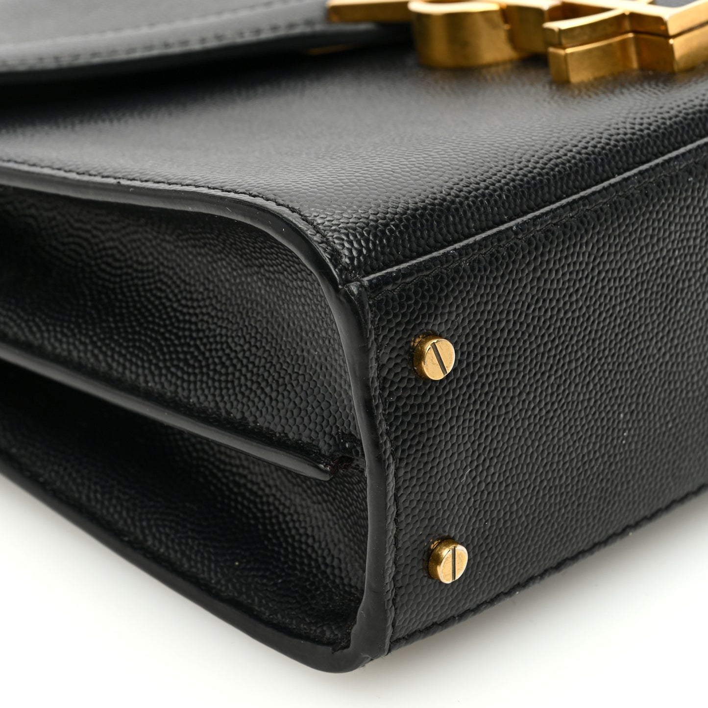 Grain de Poudre Mini Classic Monogram Cassandra Top Handle Black Rouge Legion
