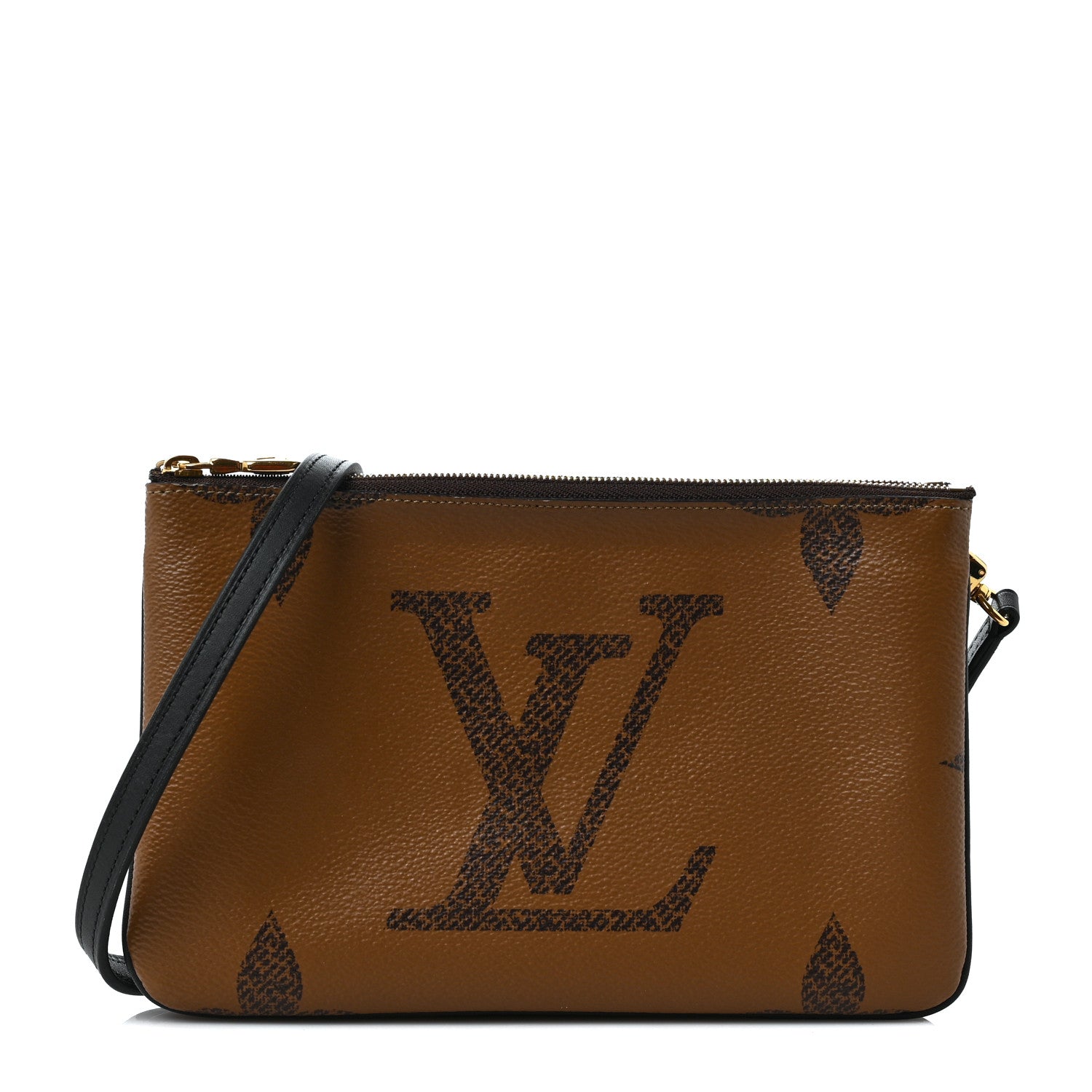 Louis Vuitton Reverse Monogram Giant Double Zip Pochette 1 of 9
