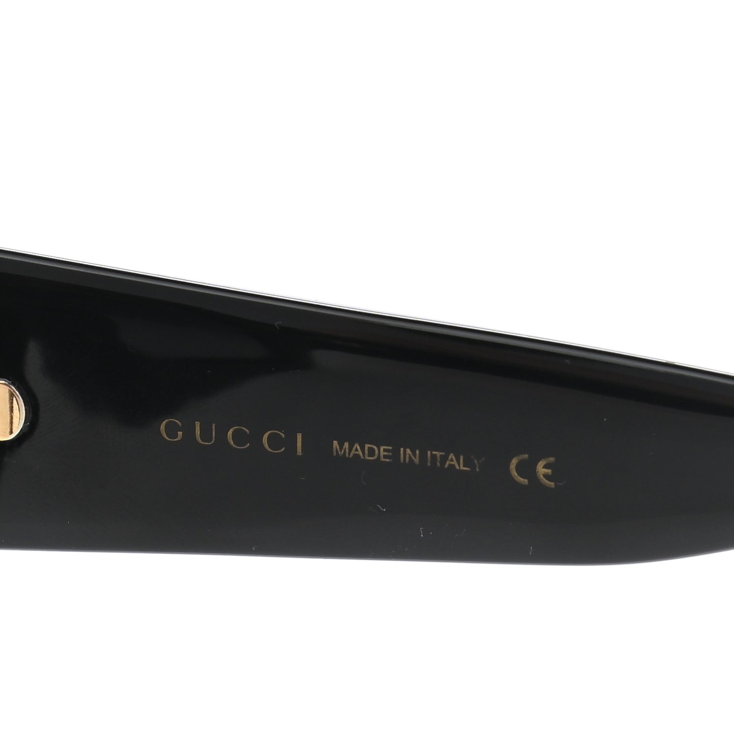 Acetate Square Frame Sunglasses GG0053S Black