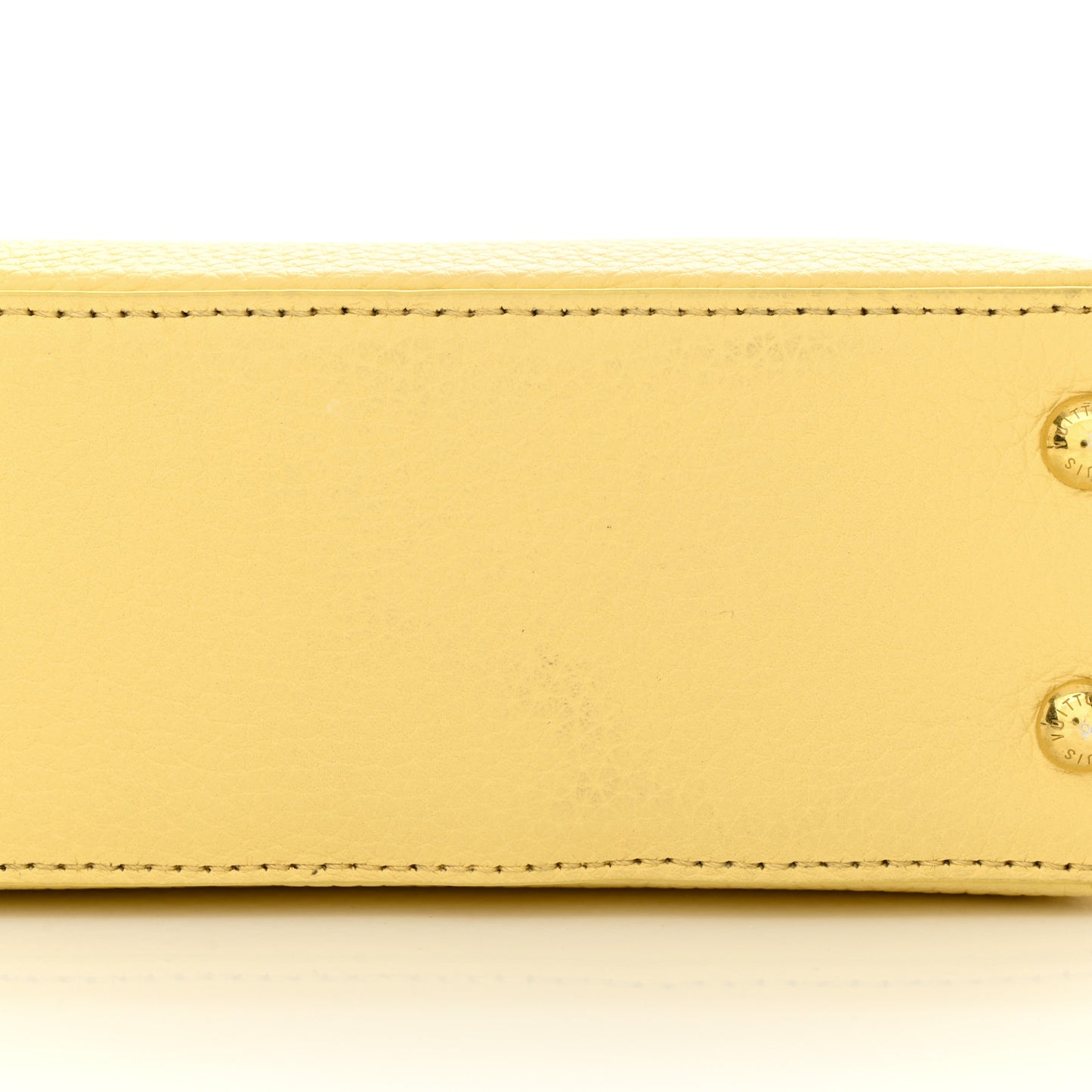 Taurillon Mini Capucines Jaune Plume