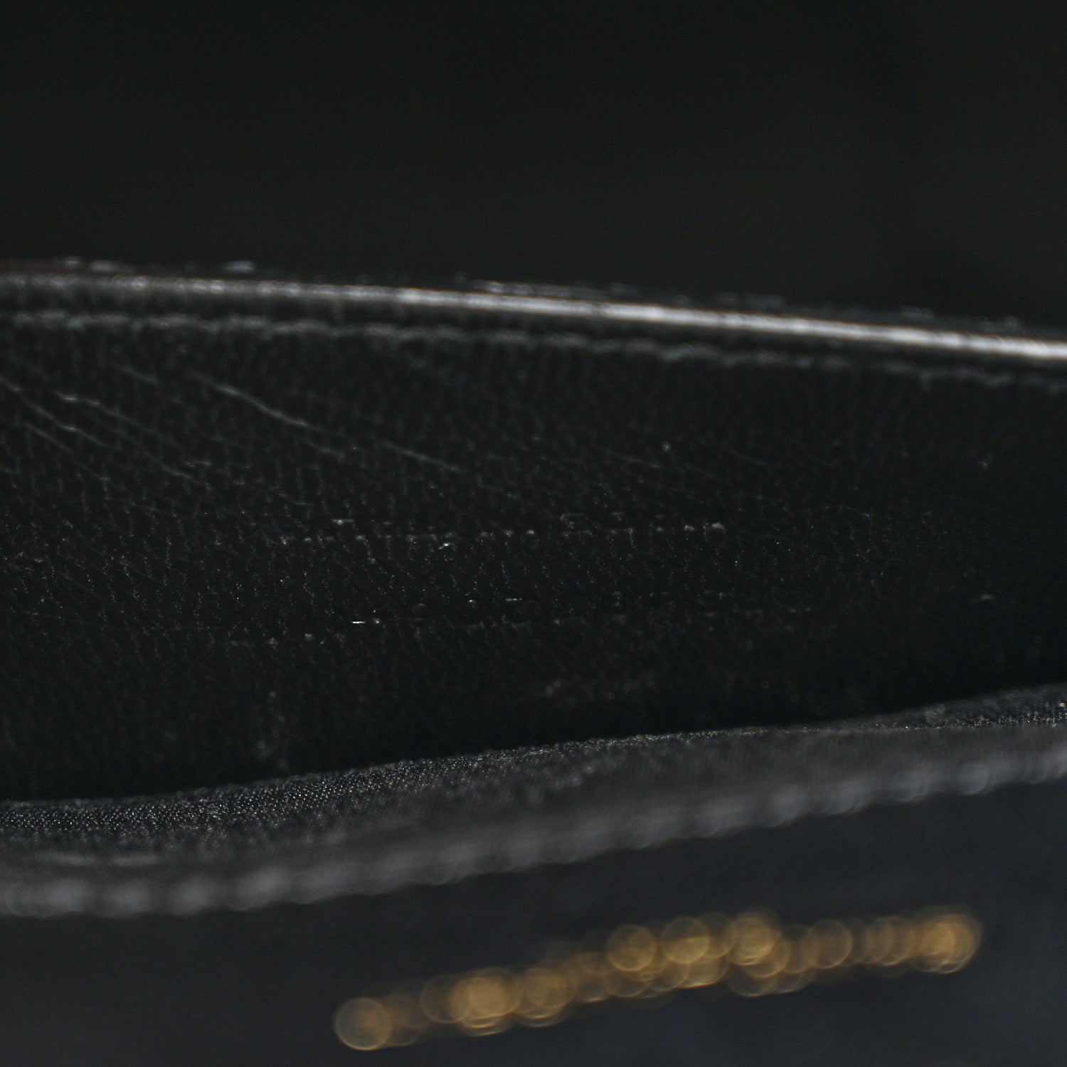 Saint Laurent Grain De Poudre Matelasse Chevron Medium Monogram Satchel Black 8 of 13