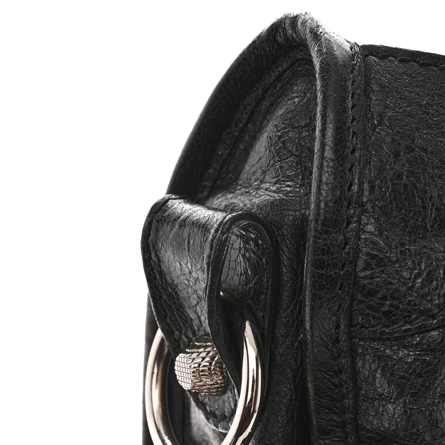 Agneau Giant 12 Silver Hardware City Black