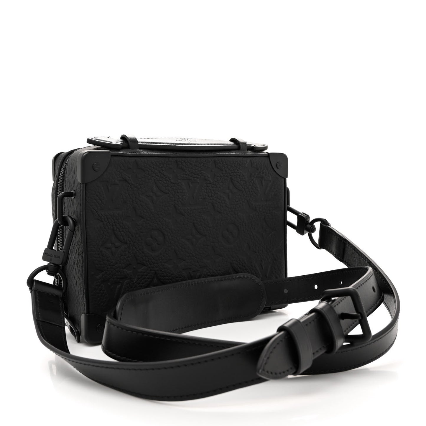 Taurillon Monogram Solar Ray Soft Trunk Black