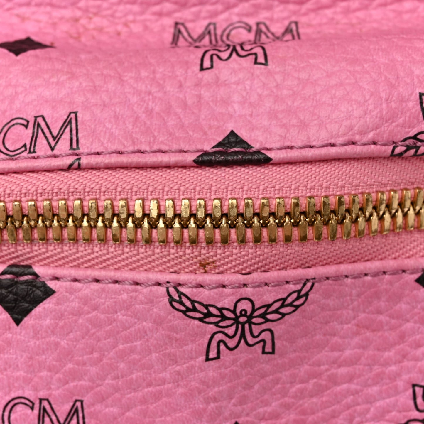 Visetos Medium Side Studs Stark Backpack Pink