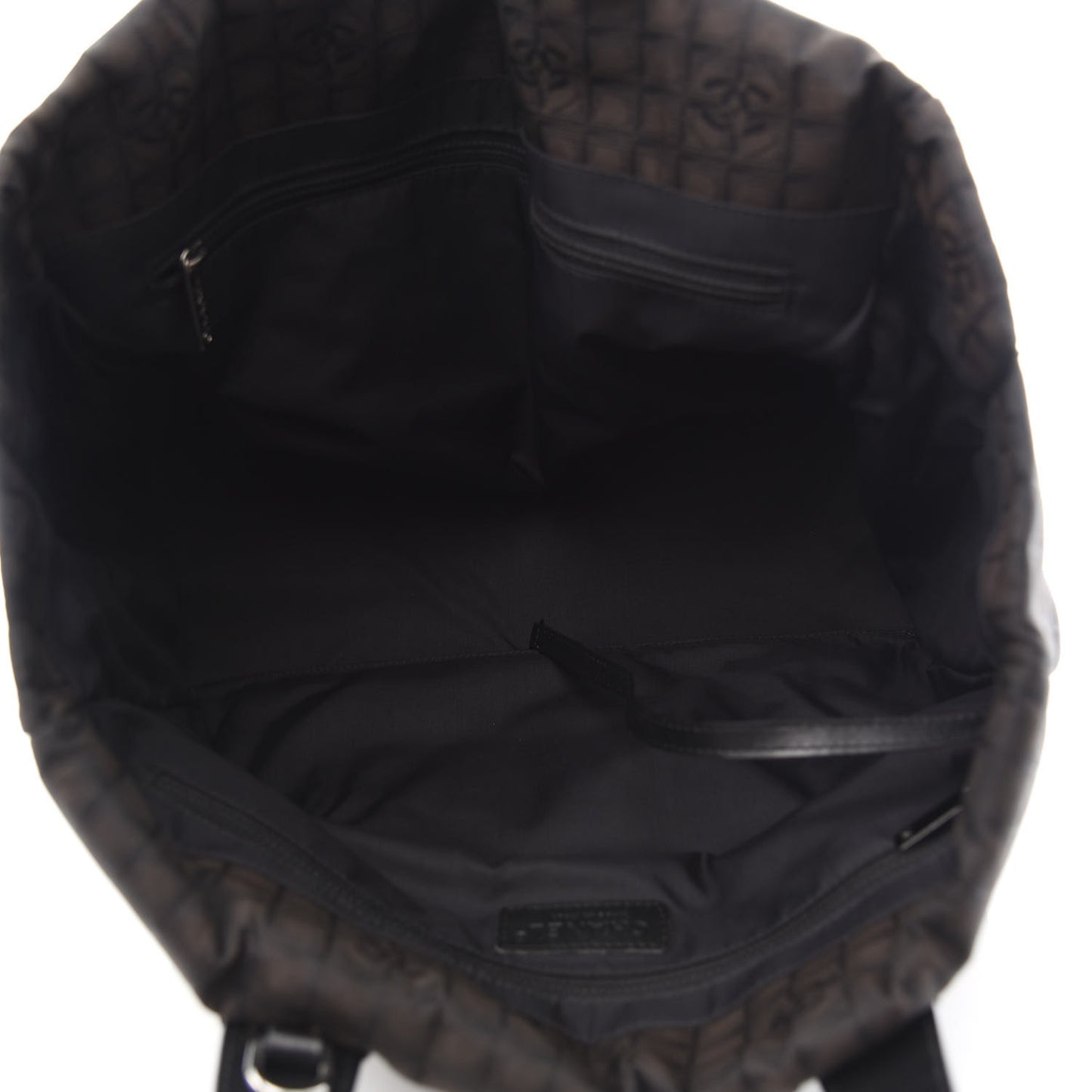 Nylon Travel Convertible Tote Black