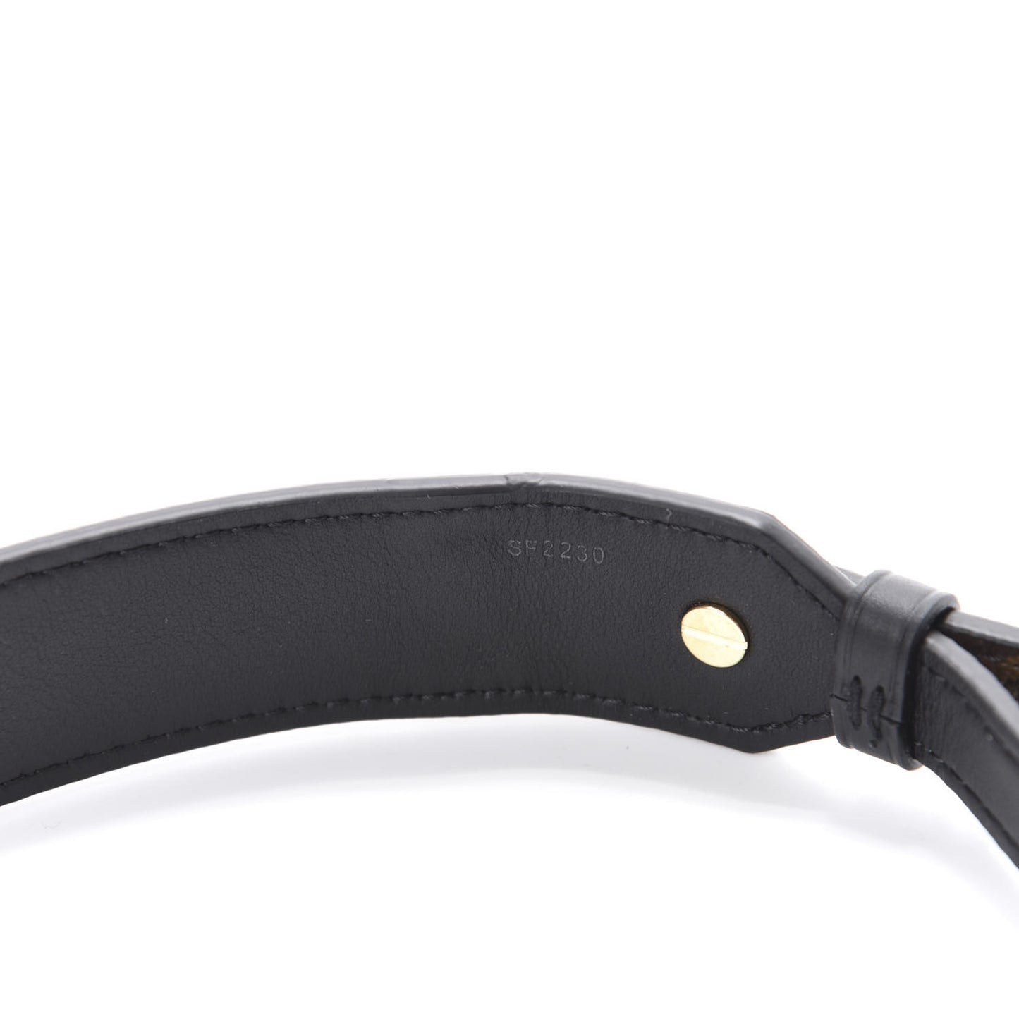 Monogram Bandouliere Shoulder Strap XL Black