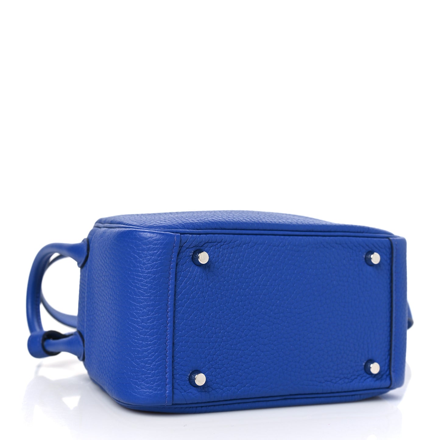 Taurillon Clemence Mini Lindy 20 Bleu Electrique