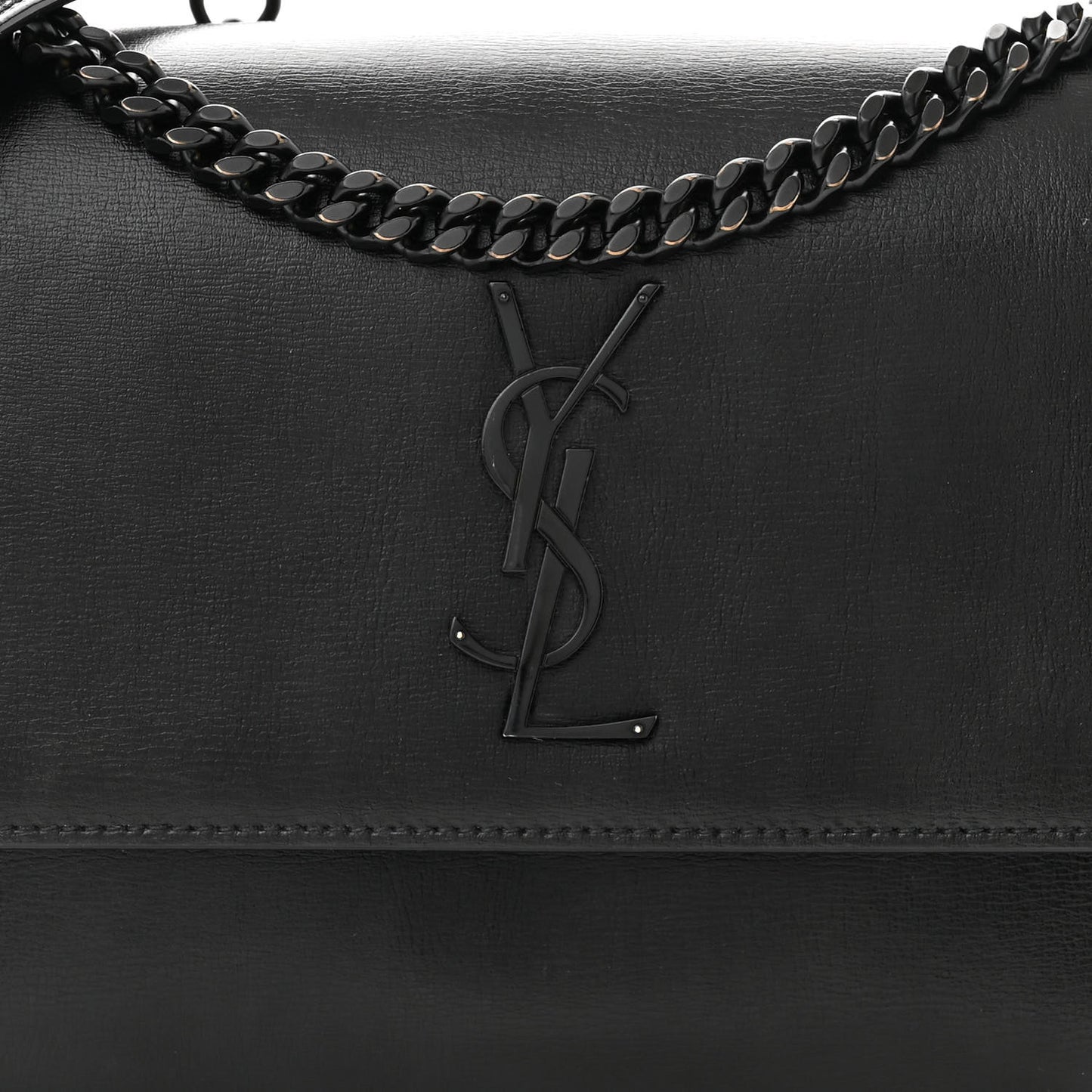 Calfskin Medium Monogram Monochrome Sunset Black