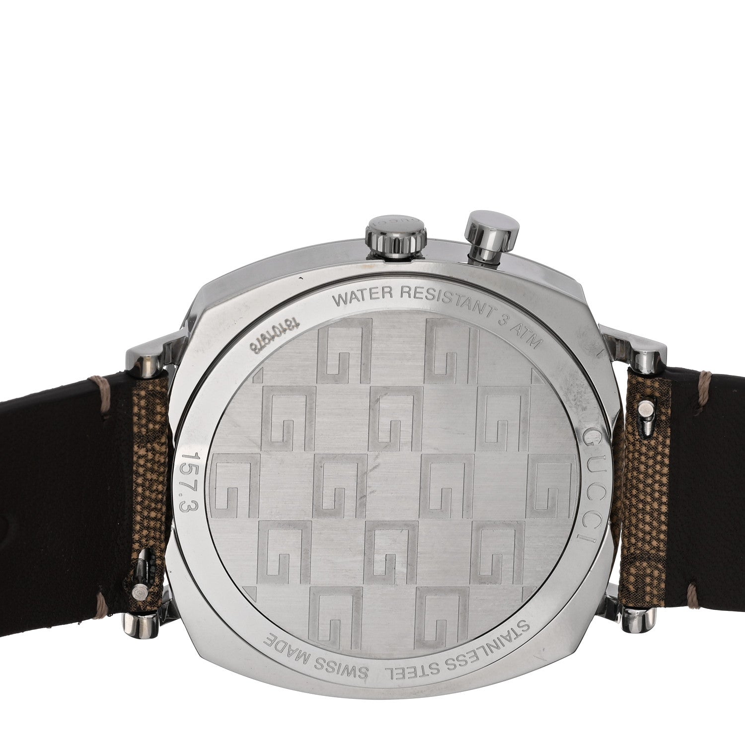 Gucci Stainless Steel Canvas 38mm Grip Quartz Watch 4 of 4