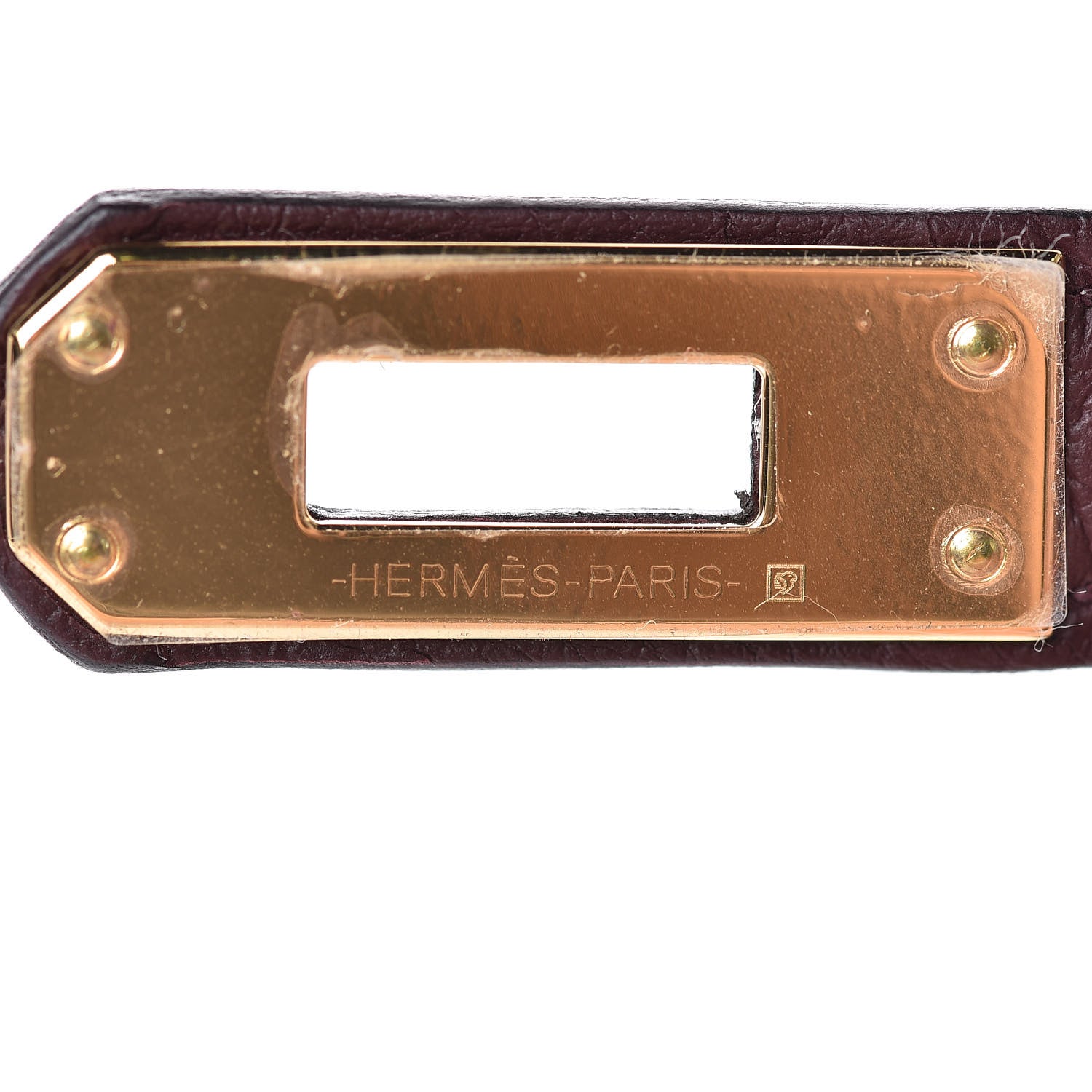 Hermes Togo Kelly Retourne 25 Bordeaux 21 of 40