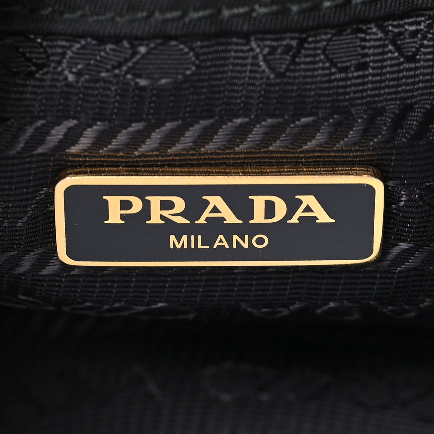 Prada Re-Nylon Saffiano Duet Bucket Crossbody Bag Black 6 of 8