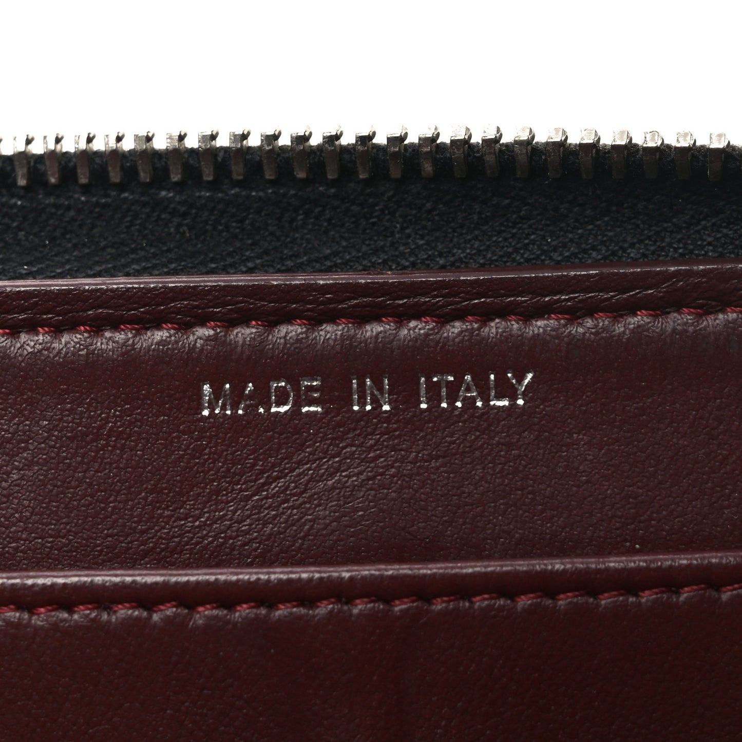 Lambskin Quilted Large Gusset Zip Around Wallet Black