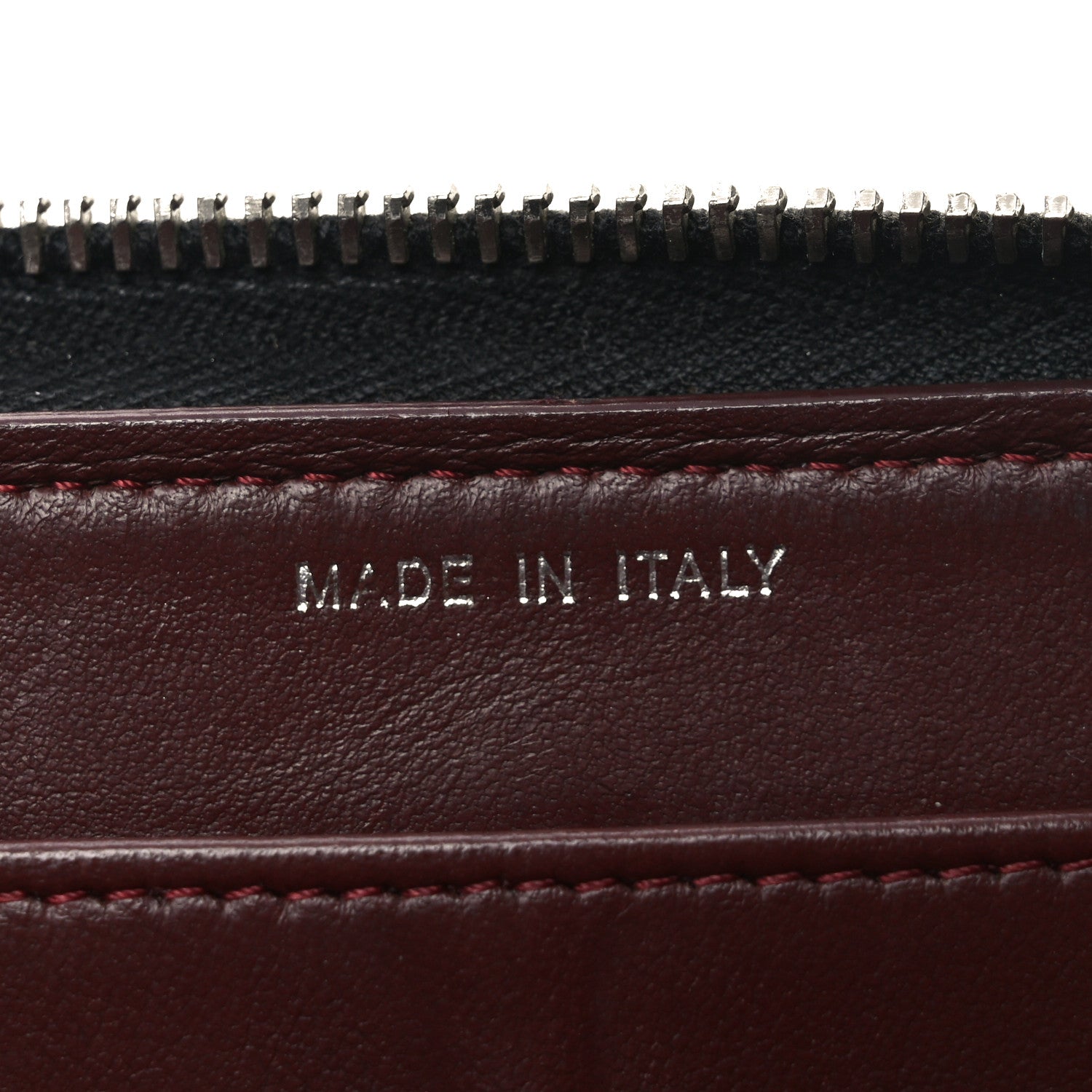 Chanel Lambskin Quilted Large Gusset Zip Around Wallet Black 8 of 10