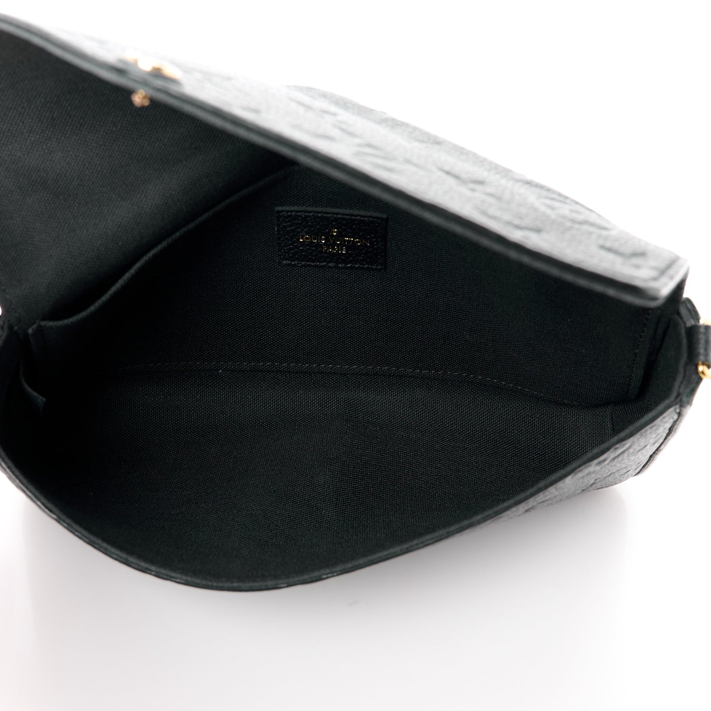 Empreinte Pochette Felicie Chain Wallet Black
