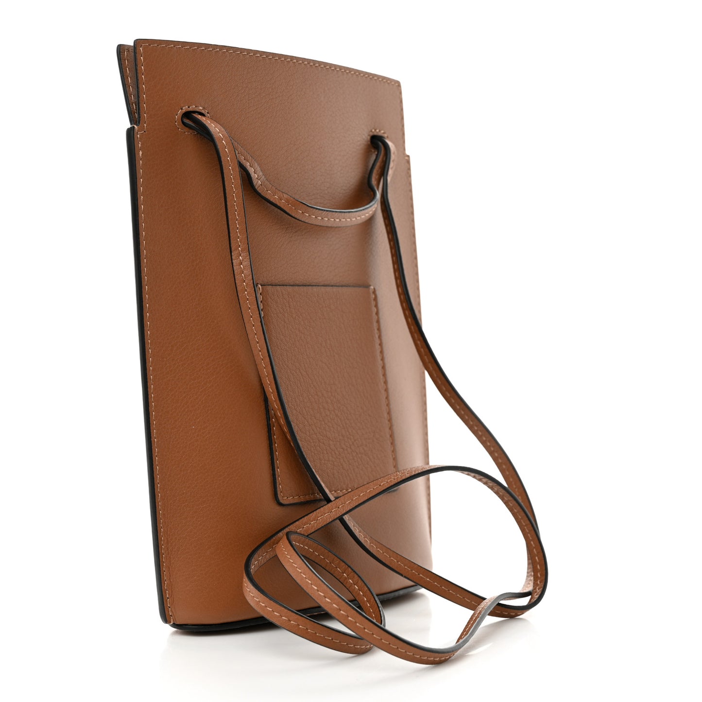Smooth Calfskin Dice Pocket Tan