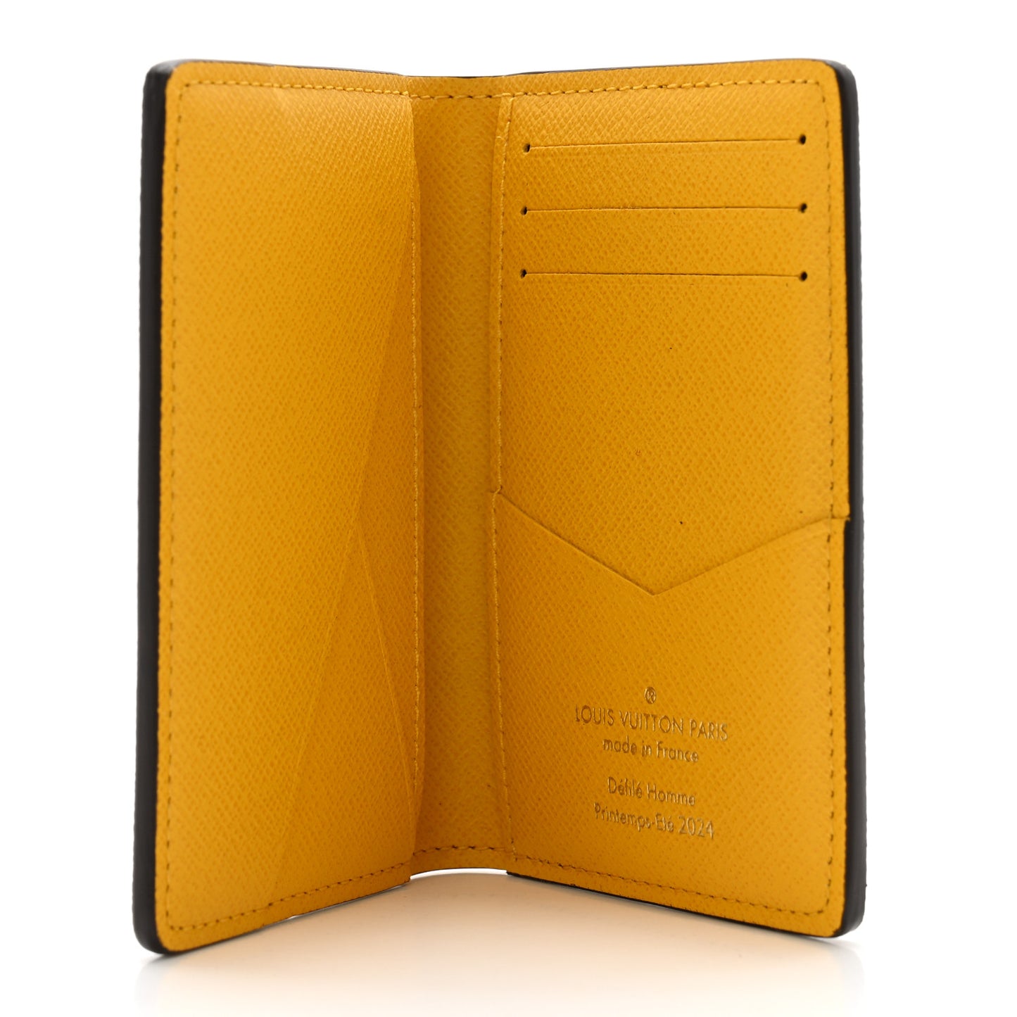 Damier Pop Pocket Organizer NM Yellow