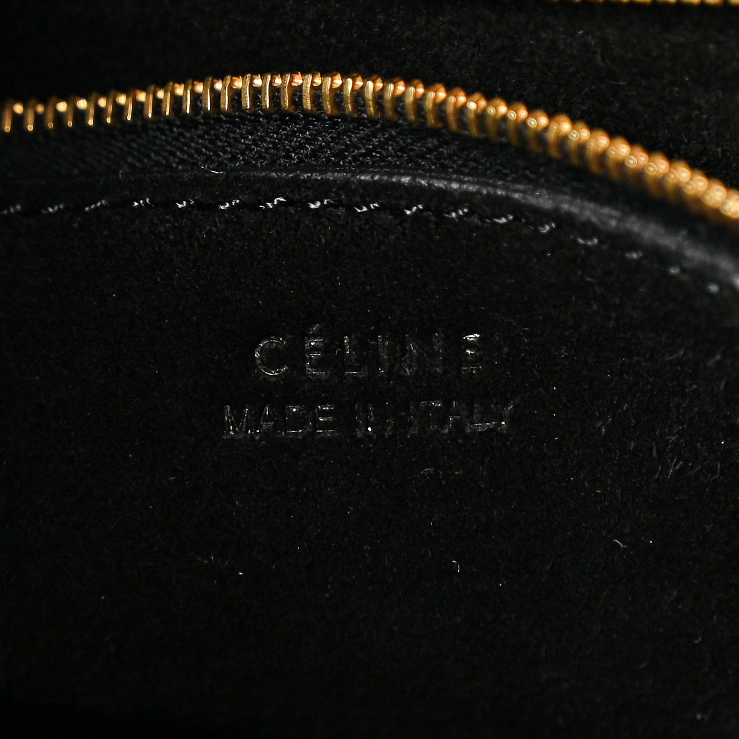 Soft Grained Calfskin Sangle Bucket Bag Black